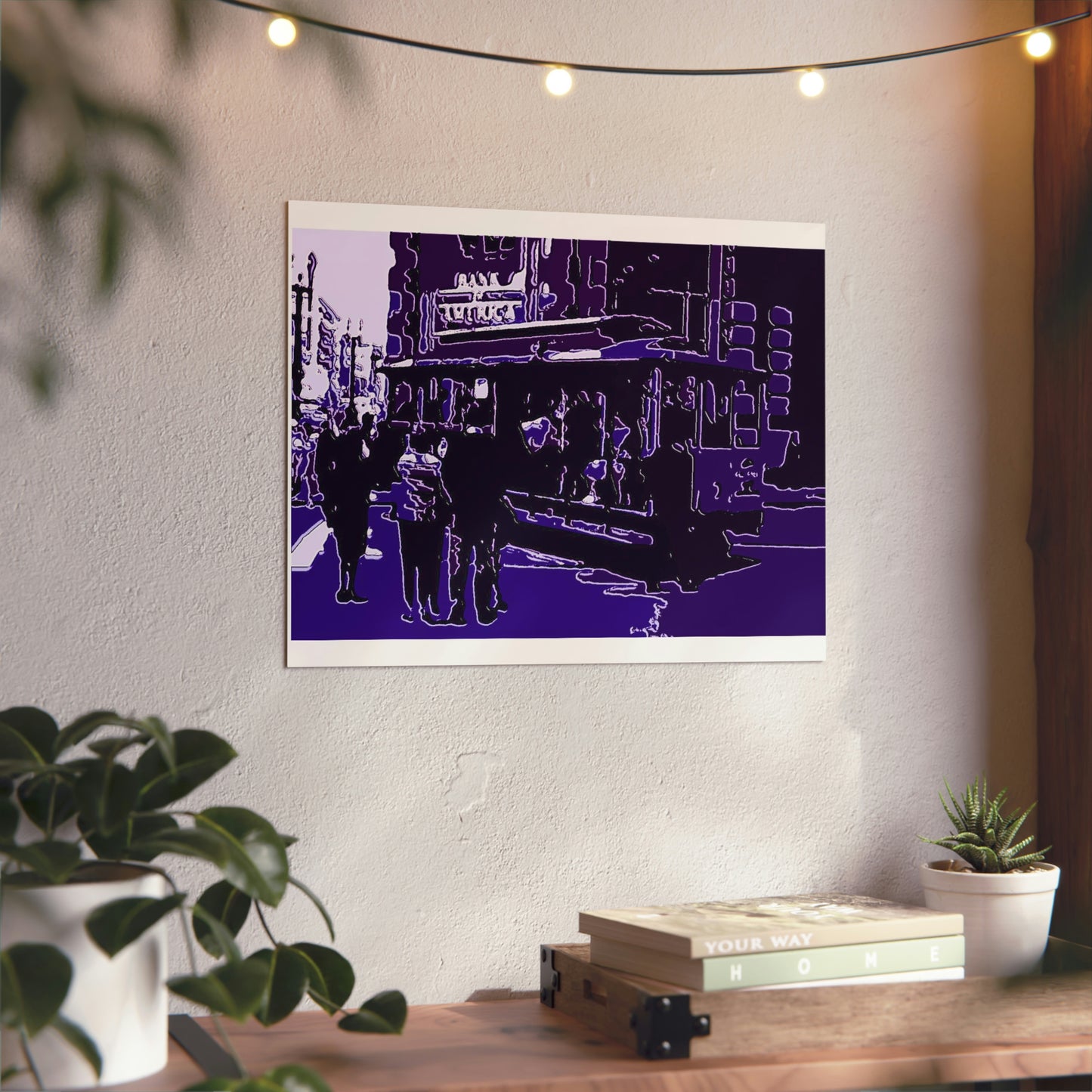 Aluminum Composite Panels ... "Cable Car Turnaround Round-About" ... 'The End Of The Line' ... Family Archives (Father) ... Original Works ...