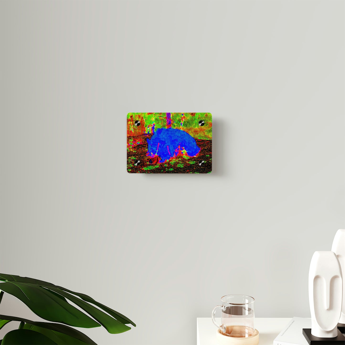 Acrylic Wall Art Panels ... RCY: "Rhett Creek Yogi ... '500 Lbs Of Autumn Season Hunger' ..."  ... September 2022 ... Central Idaho ... Original Works ...