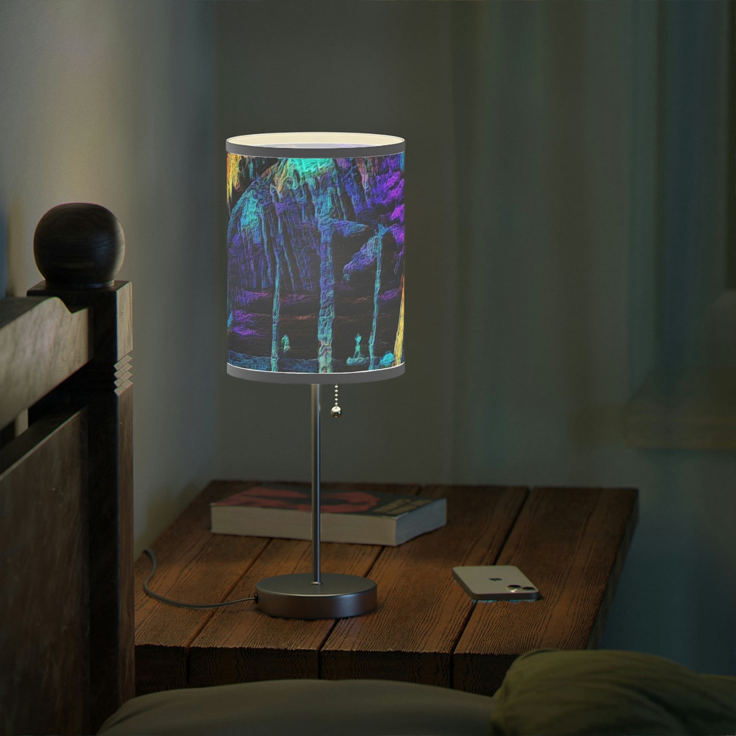 Lamp on a Stand, US|CA plug ... "The Royal Hawai'ian: Waikiki Beach_Beach" ... Honolulu, HI ... Ocotber 2014 (Halloween) ... Original Works ...