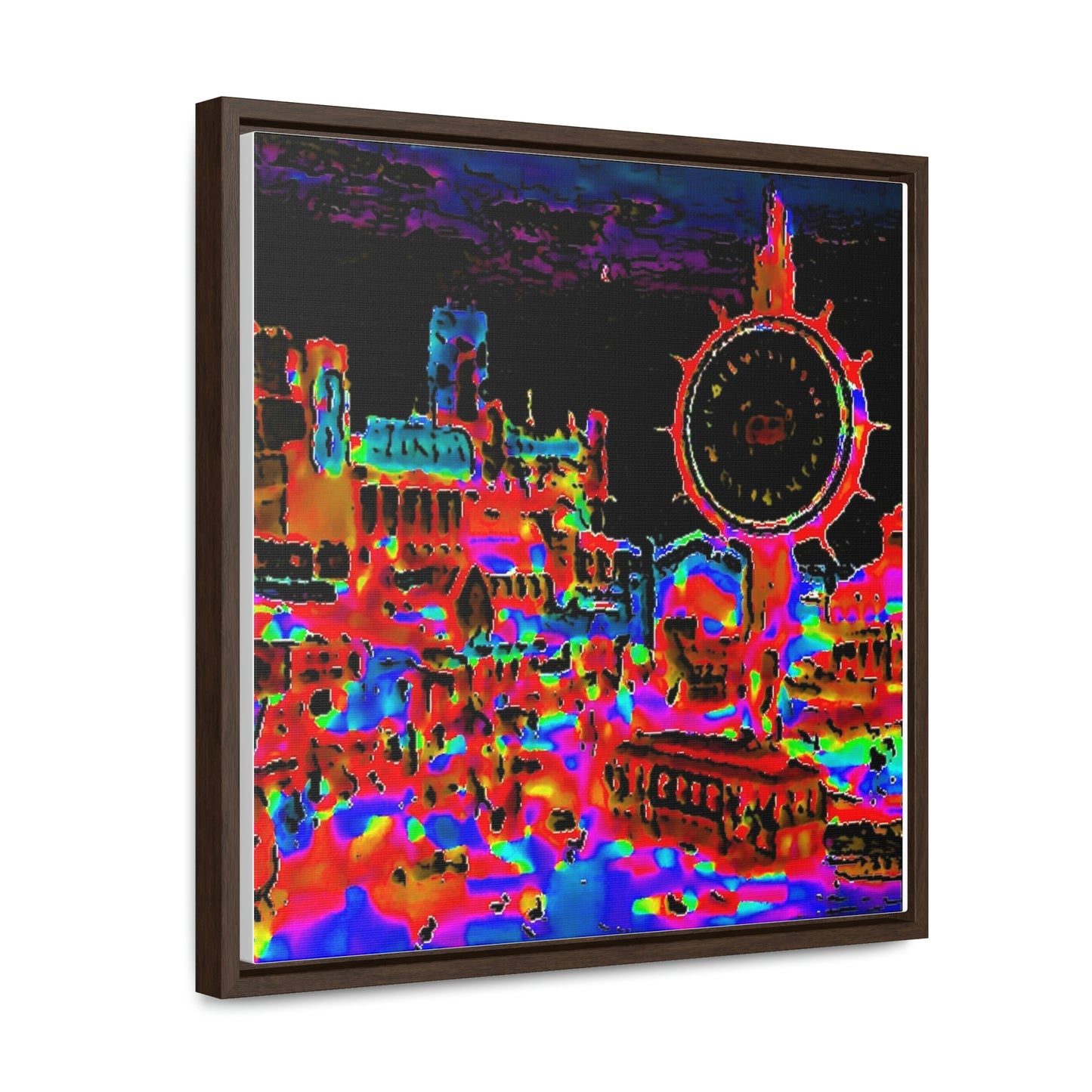Gallery Canvas Wraps, Square Frame ... "No.9 Fishermen's Grotto - Fishermen's Wharf, SF, California" ... Family Archives: 1970's ... Original Works ...