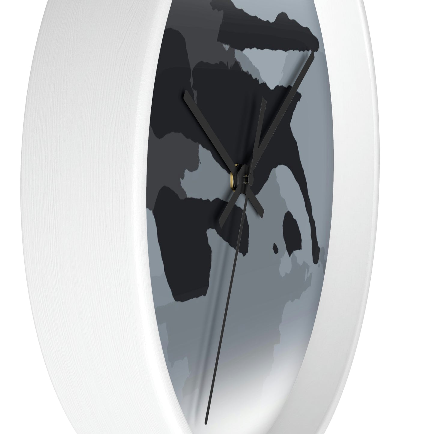 Wall clock ...  'Right Next To Us ... Whale Watch Salish Sea' ... Summer 2012 ... Friday Harbor, San Juan Island, WA ...