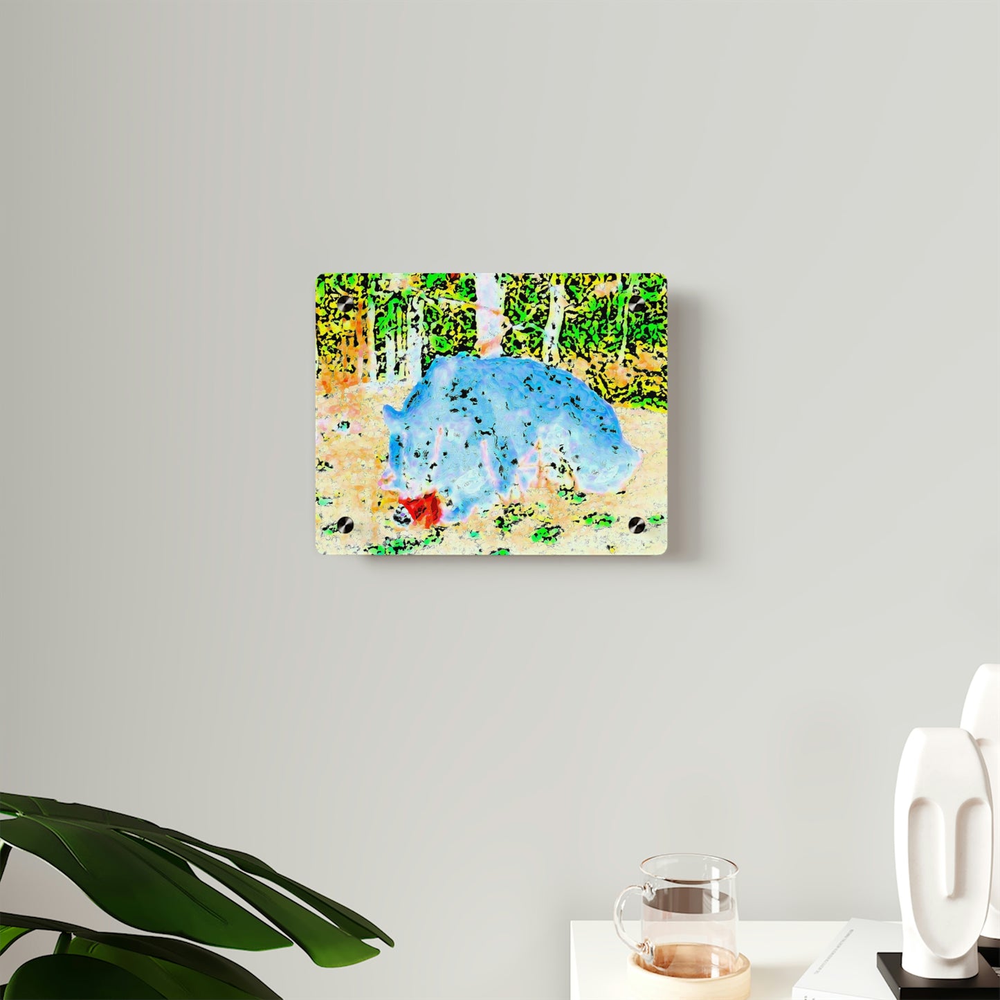 Acrylic Wall Art Panels ... RCY: "Rhett Creek Yogi ... '500 Lbs Of Autumn Season Hunger' ..."  ... September 2022 ... Central Idaho ... Original Works ...