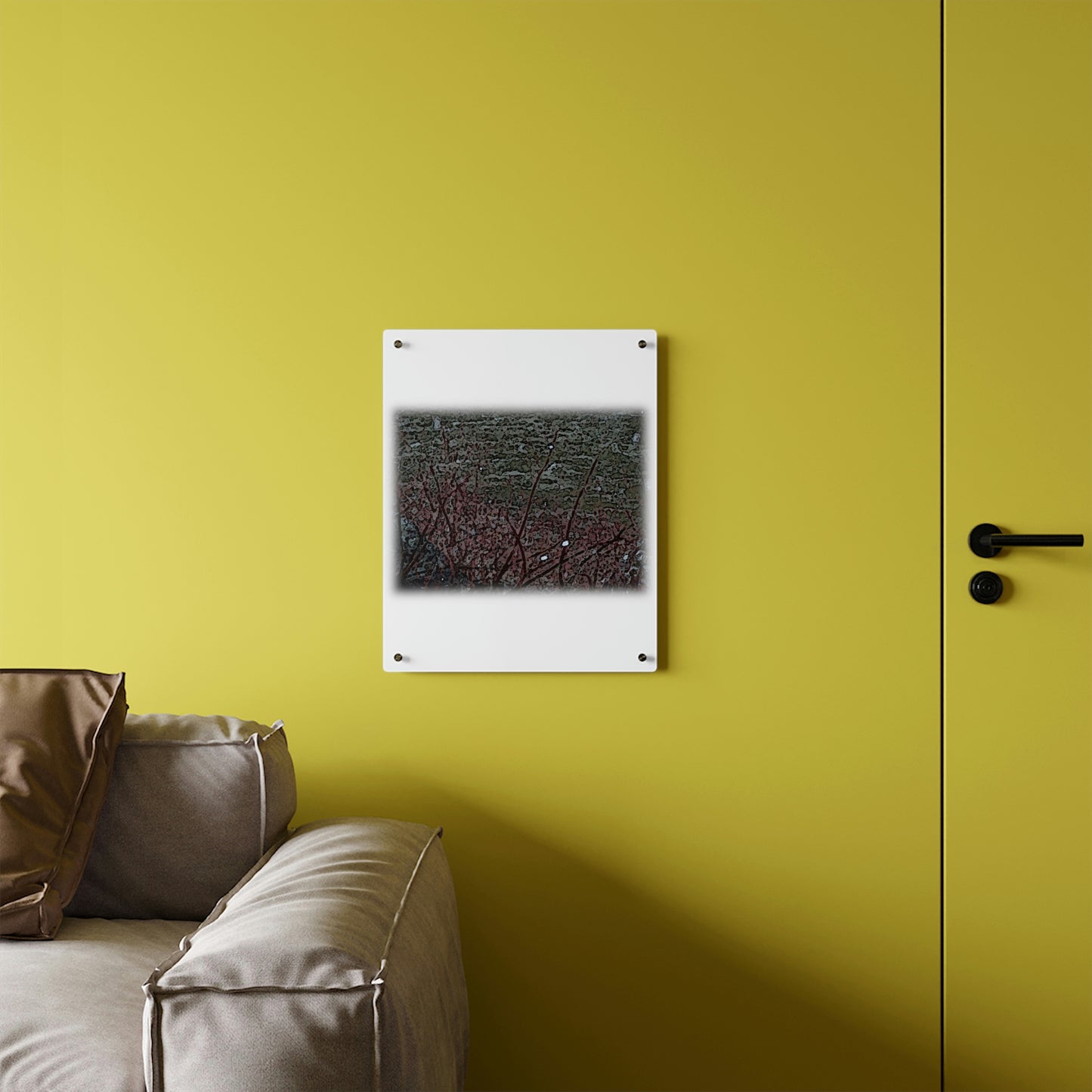 Acrylic Wall Art Panels ... "A River Runs Through It ... Red-Osier-Dogwood (Conus Stonlifera 'Rubra') .. Oringinal Works ... Central Idaho ...