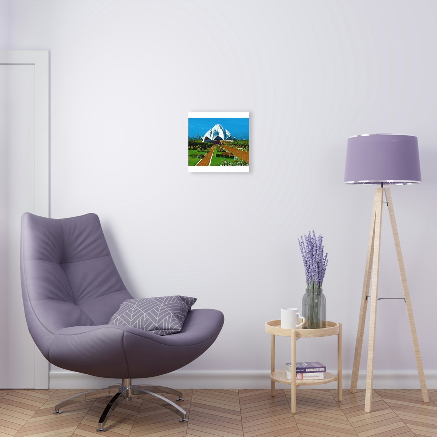 Acrylic Prints ... 'Bahai'i House-Of-Worship' ... "Lotus Temple: Delhi, India, 2008" ... Original Works ...
