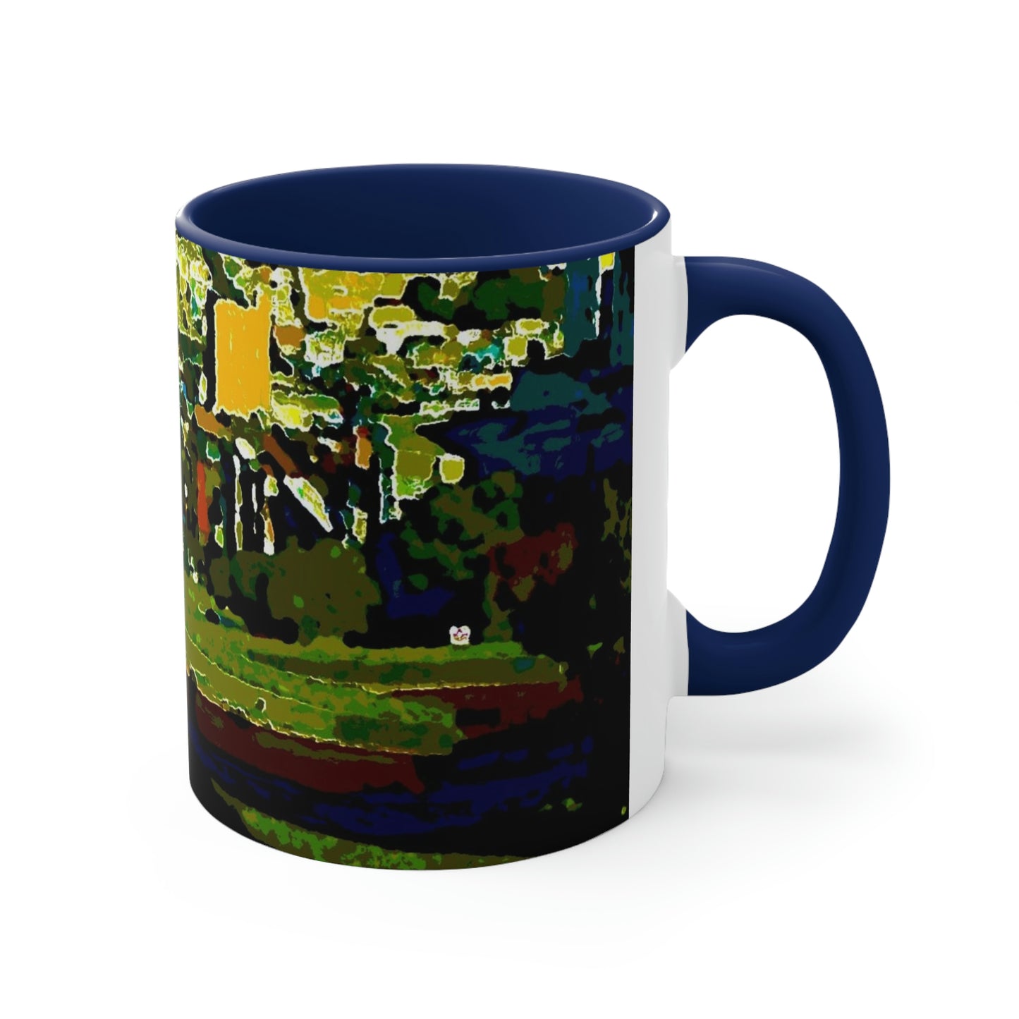 Accent Coffee Mug, 11oz ...  "Lombard Street San Francisco, CA, USA" ... Family Archives 1970's ... Original Works ...