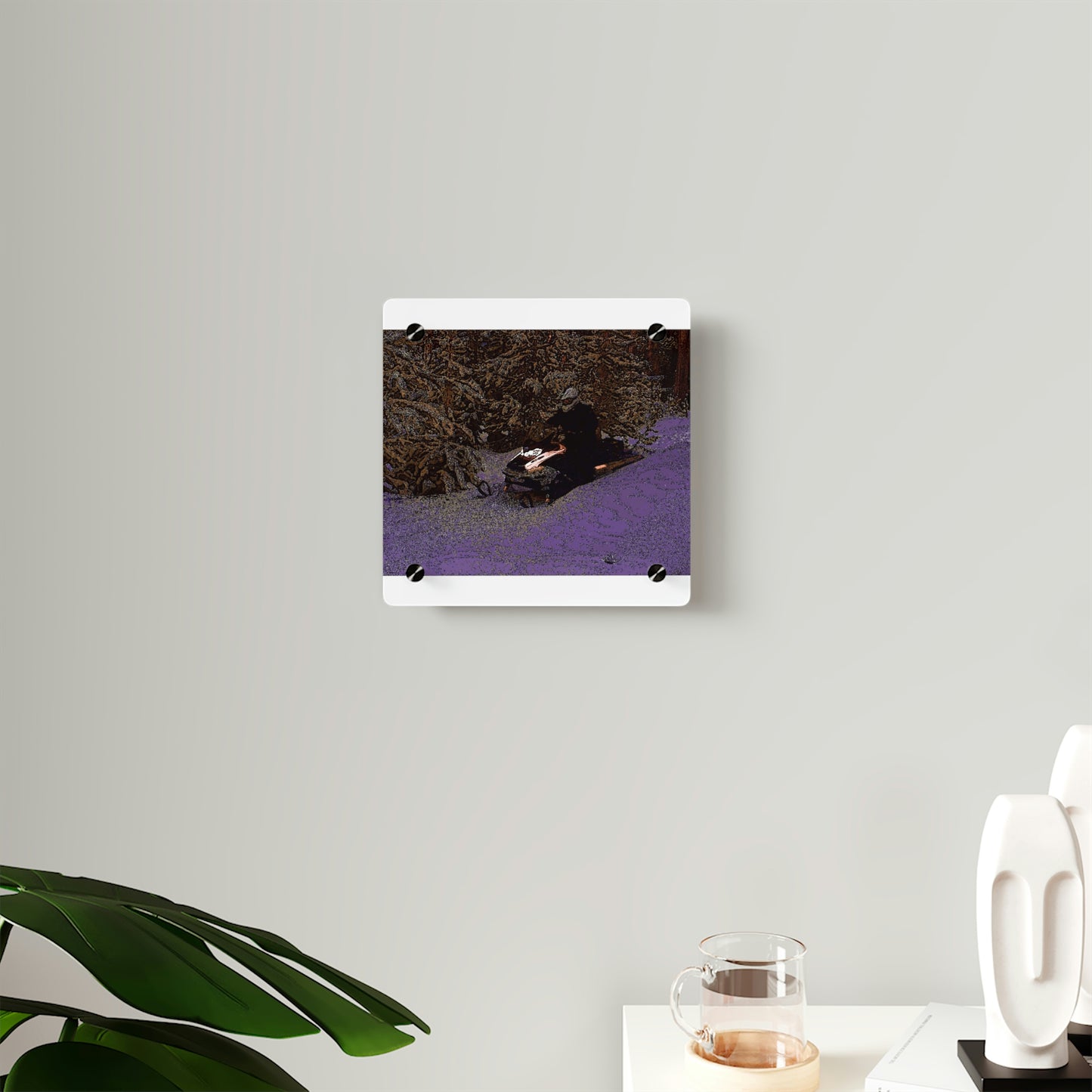 Acrylic Wall Art Panels ... Yep ... "Another Day ... Riding Through The Wilderness ... " ... February 2023 ... Original Works ...
