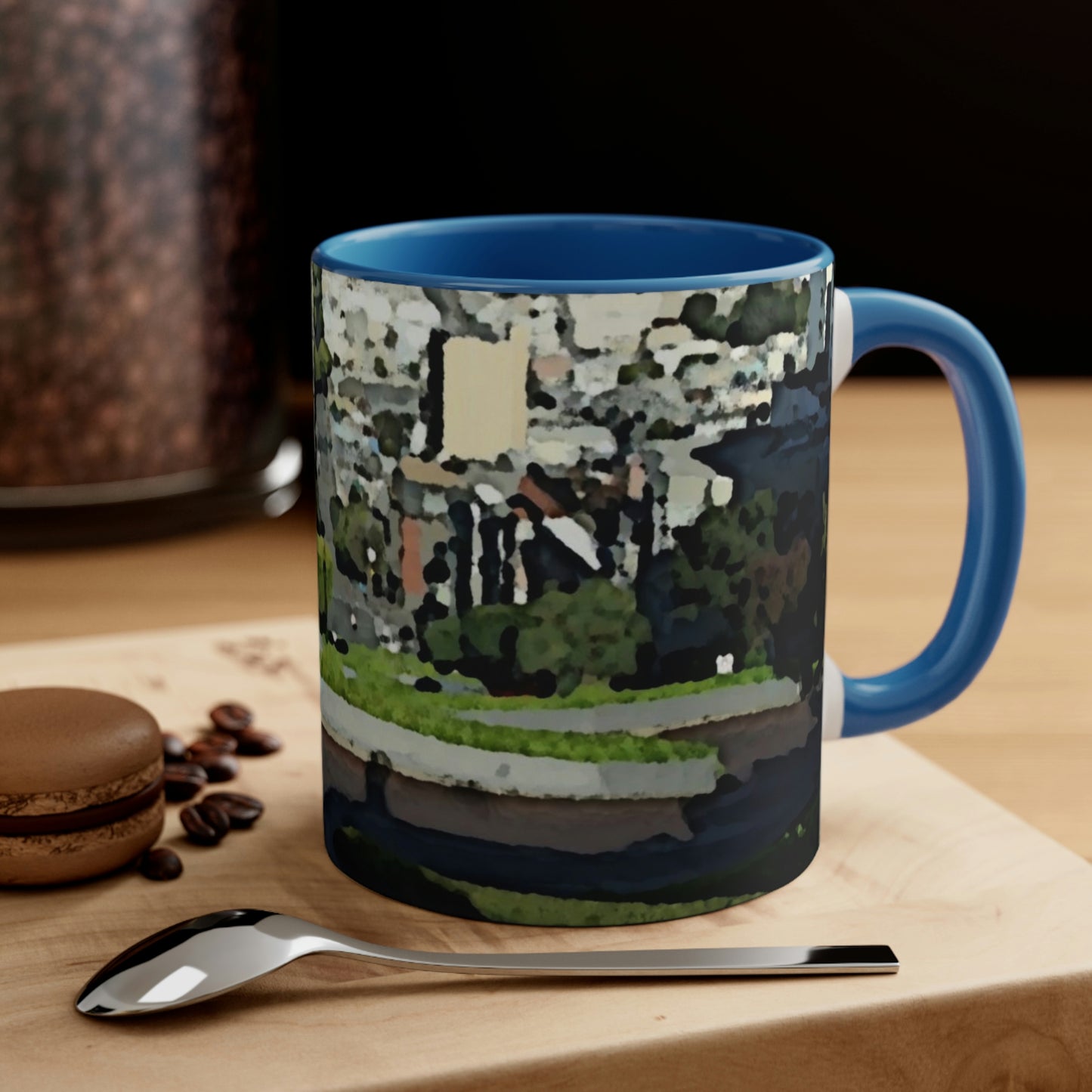 Accent Coffee Mug, 11oz ... "Lombard Street San Francisco, CA, USA" ... Family Archives 1970's ... Original Works ...