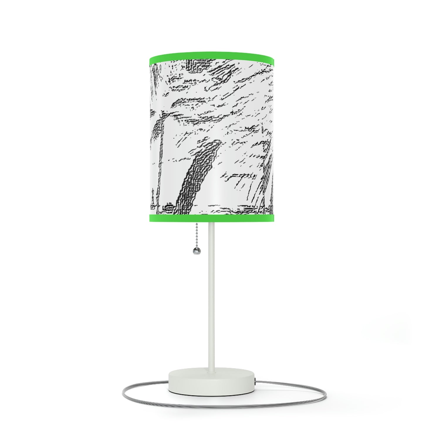 Lamp on a Stand, US|CA plug ... "The Royal Hawai'ian: Waikiki Beach_Beach" ... Honolulu, HI ... Ocotber 2014 (Halloween) ... Original Works ...