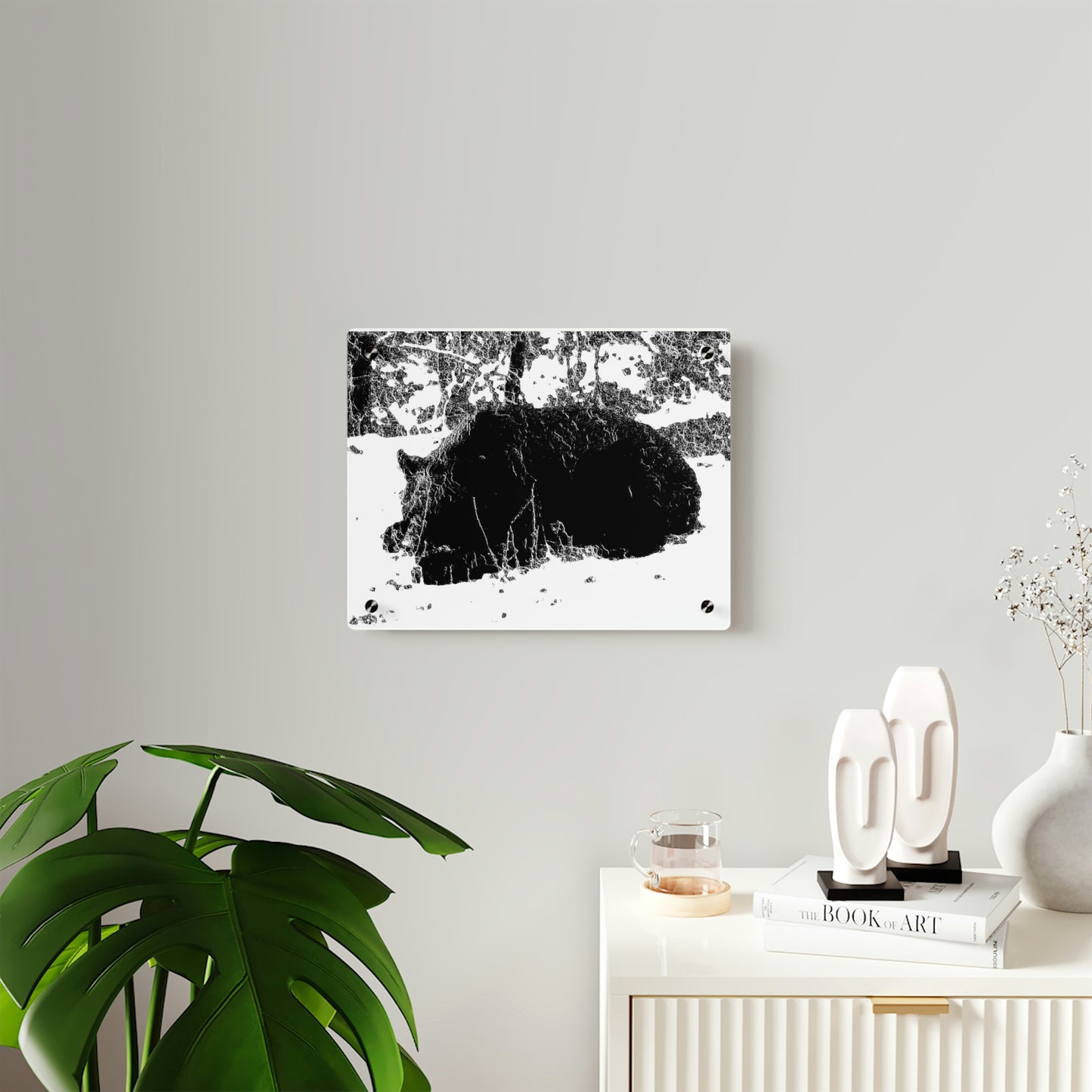 Acrylic Wall Art Panels ... RCY: "Rhett Creek Yogi ... '500 Lbs Of Autumn Season Hunger' ..."  ... September 2022 ... Central Idaho ... Original Works ...