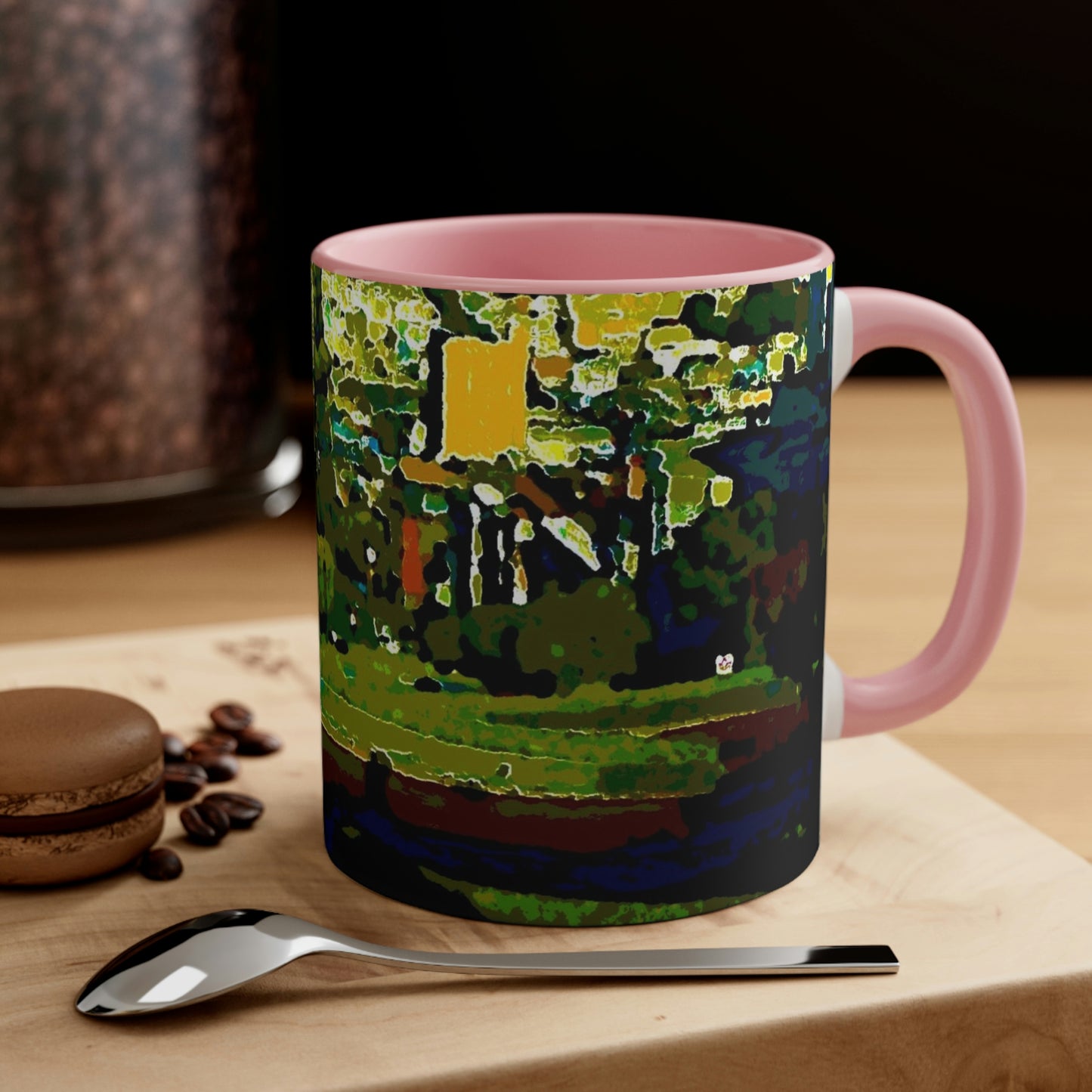 Accent Coffee Mug, 11oz ...  "Lombard Street San Francisco, CA, USA" ... Family Archives 1970's ... Original Works ...