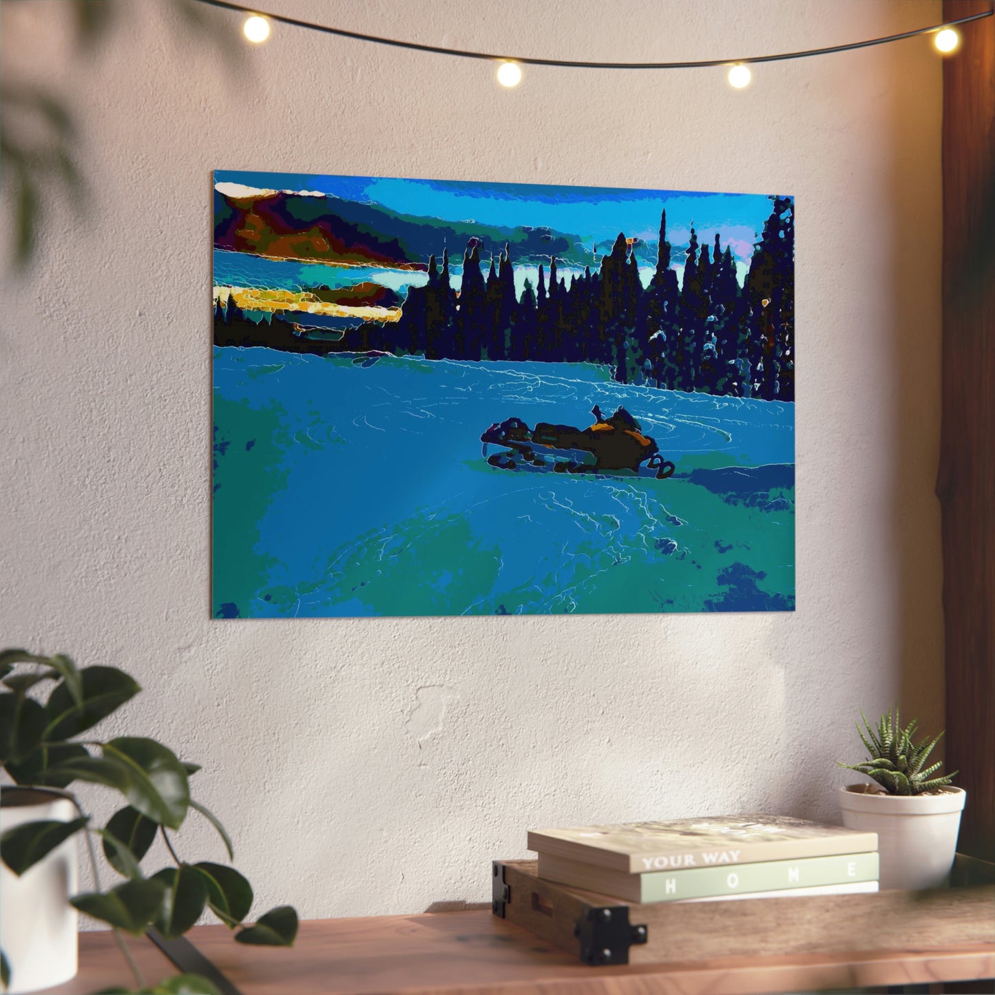 Aluminum Composite Panels ... "Summit Snowmobile Journey" ... Mt. Dixie - Dixie Summit ... 'Jack Mountain Road' ... February 2023 ... Original Works ...