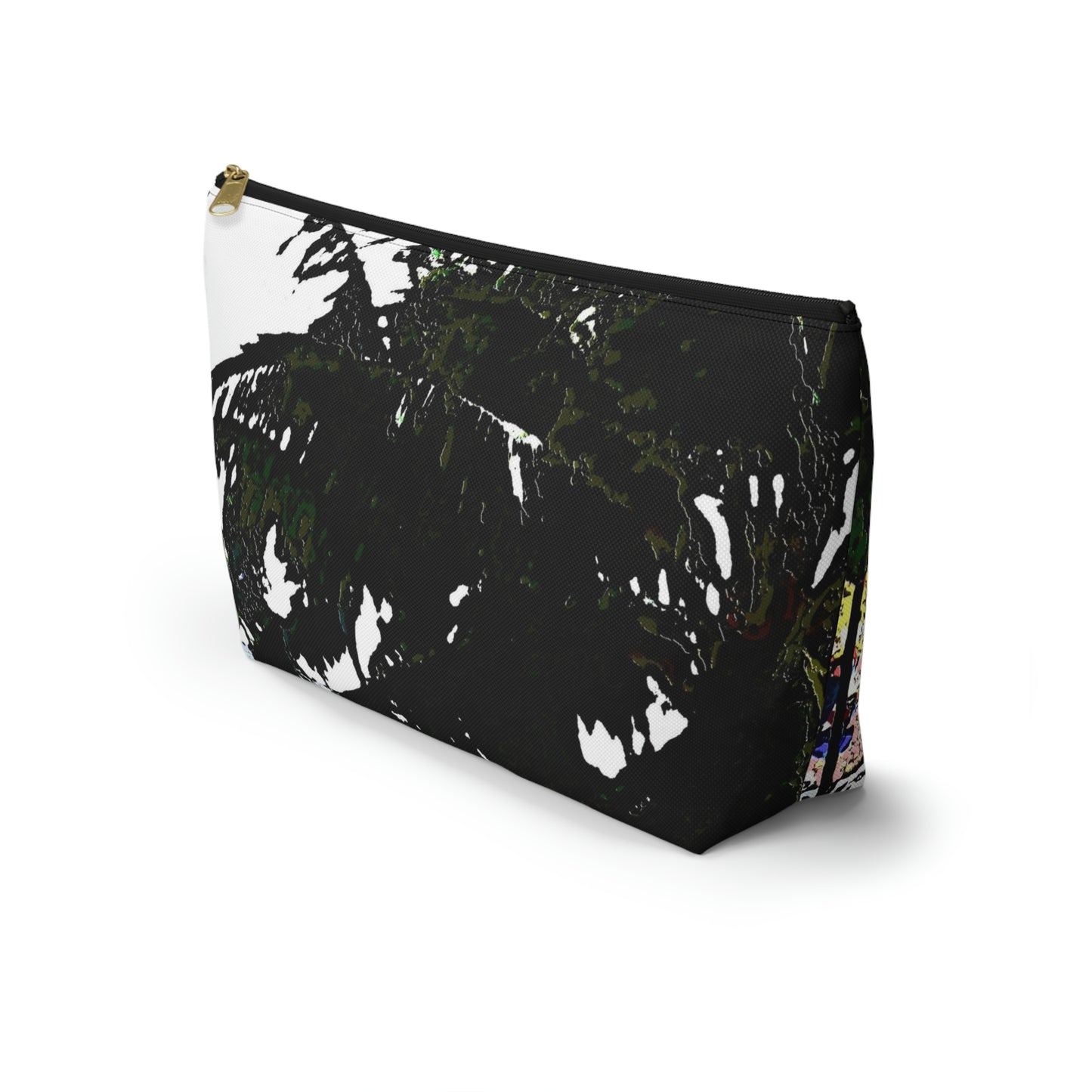 Accessory Pouch w T-bottom ... "A Beautiful Beach Amongst The Palms" ... The Outrigger Waikiki, Honolulu, Oahu ... Original Works ...