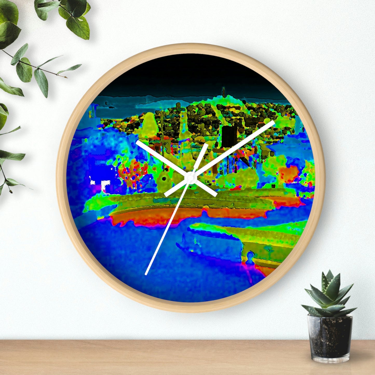 Wall clock ... "Lombard Street San Francisco, CA, USA" ... Family Archives 1970's ... Original Works ...