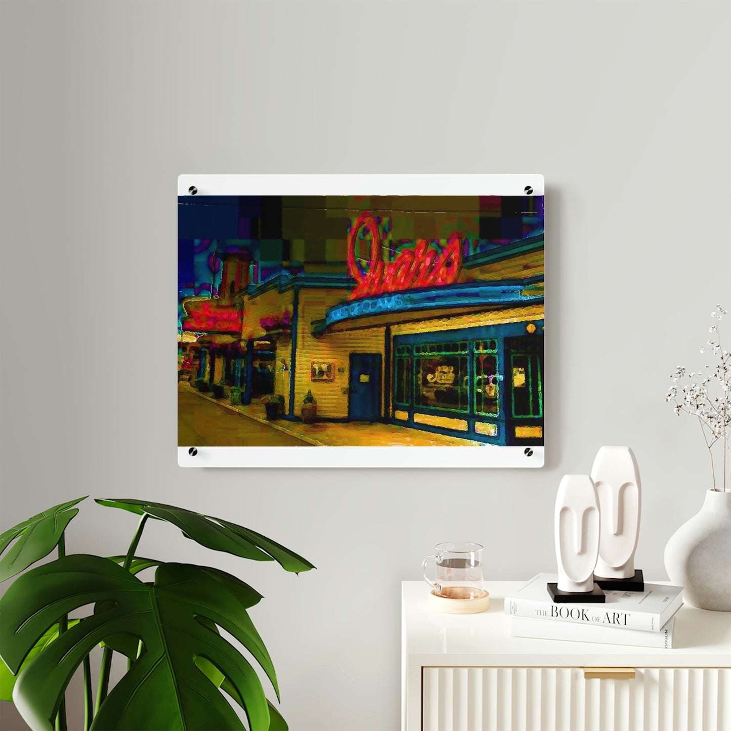 Acrylic Wall Art Panels ...  In-A-Hurry & Stressed? ... Remember: Keep "Clam" ... Clam_Happy ...  'Ivars: Seattle Waterfront' ... Personal Archives ... Original Works ...