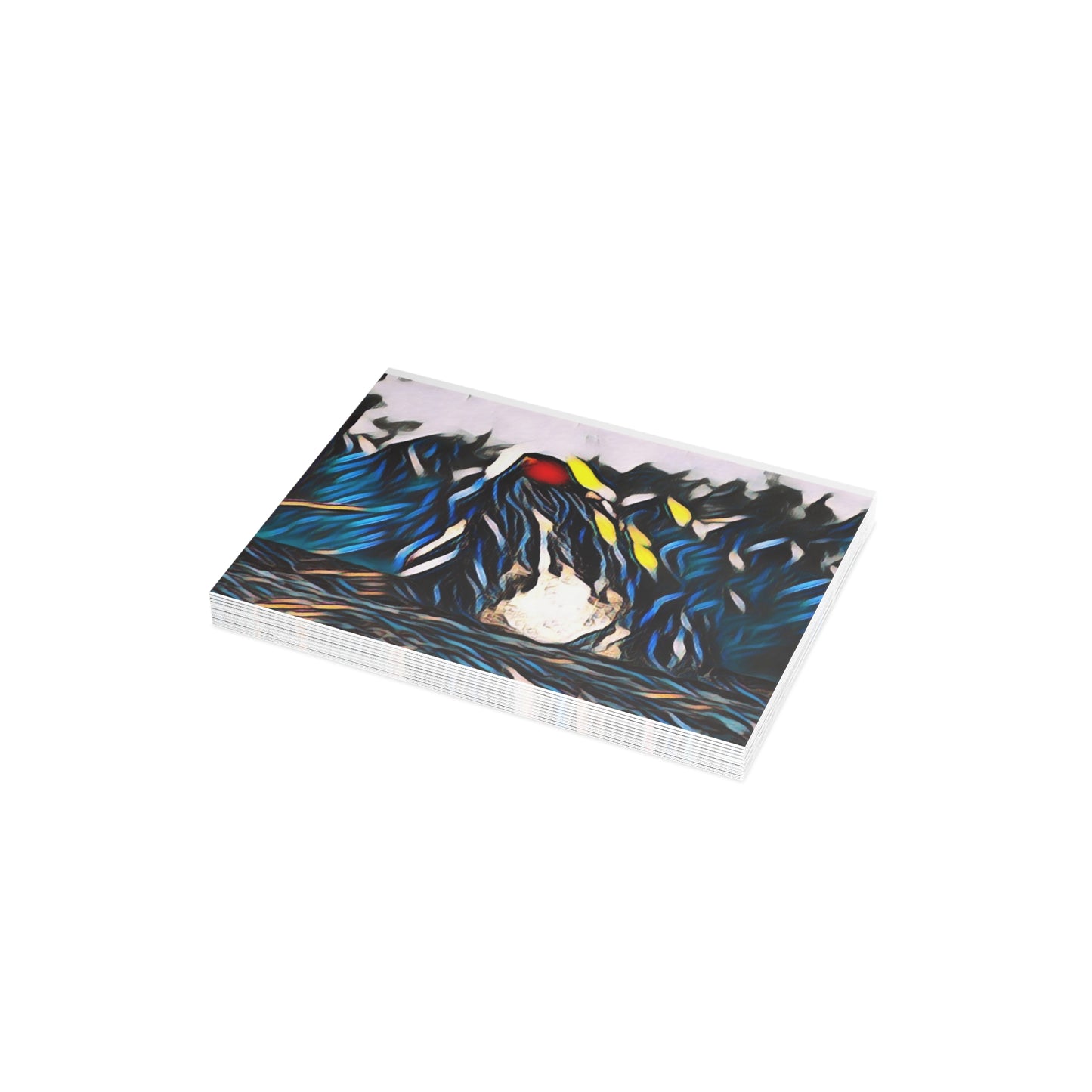 Greeting Cards (1, 10, 30, and 50pcs) ... "Ken's Favourite Humpback Breach" ... Circa: 21st Century ... Maui, HI ... Original Works ...