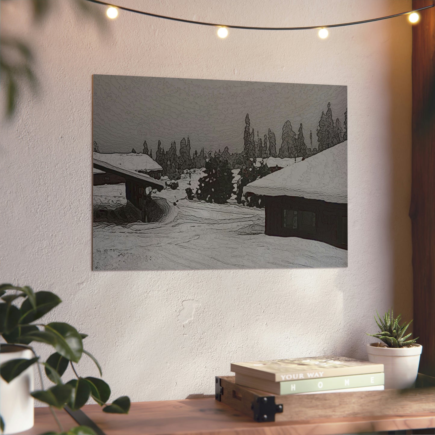 Aluminum Composite Panels ... "Winterscape 'Escape' " ... Its Intrinsic Beauty & Solace ... Winter 2020, Central Idaho, USA ... Original Works ...