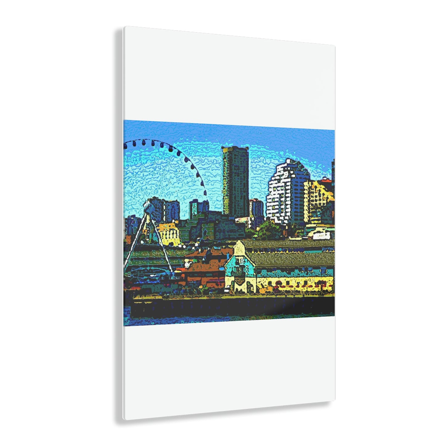 Acrylic Prints... That Classic Wheel ... 'Seattle's Wheel' ... & An Old Classic Waterside Vendors ...  'Family Archives' ... Original Works ...