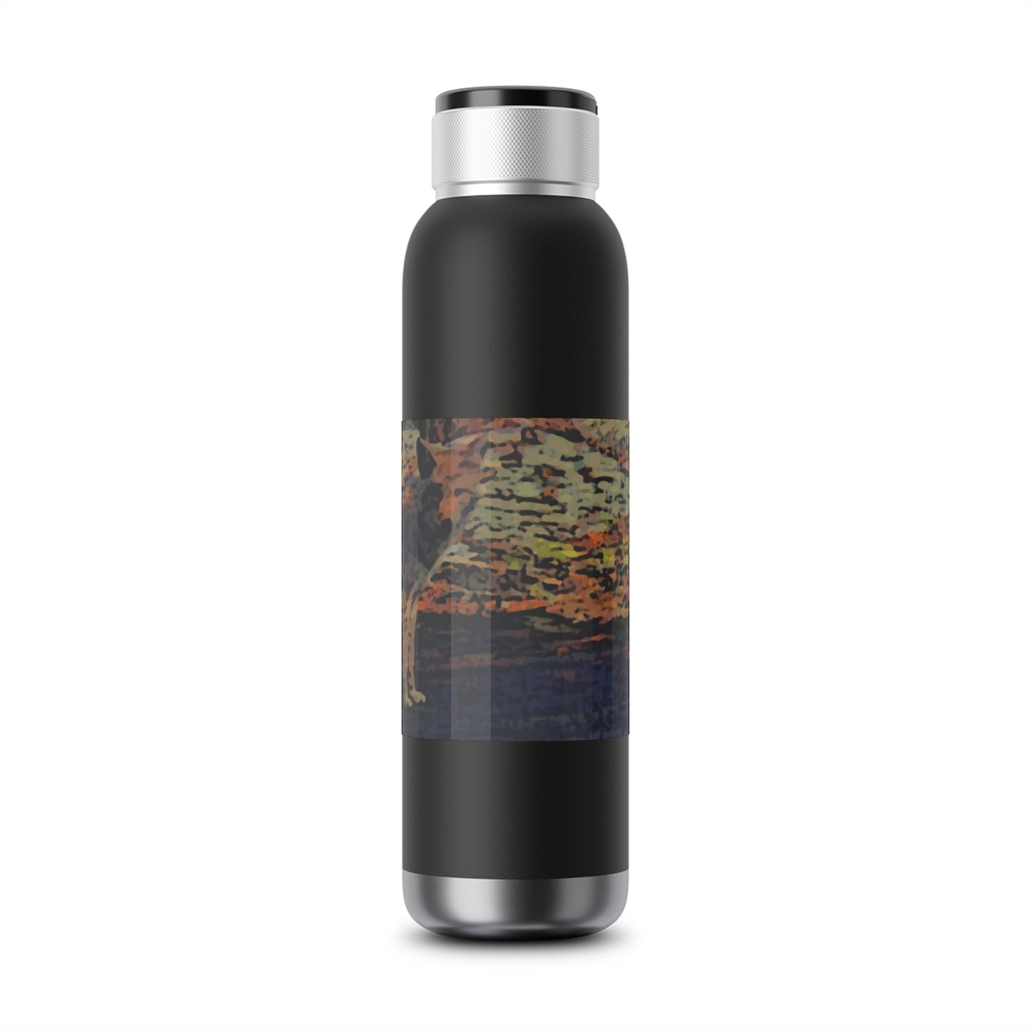 Soundwave Copper Vacuum Audio Bottle 22oz ... Coyote ... "Yosemite Valley: Circa May23 ... KPH Base Photo" ... Original Works ...
