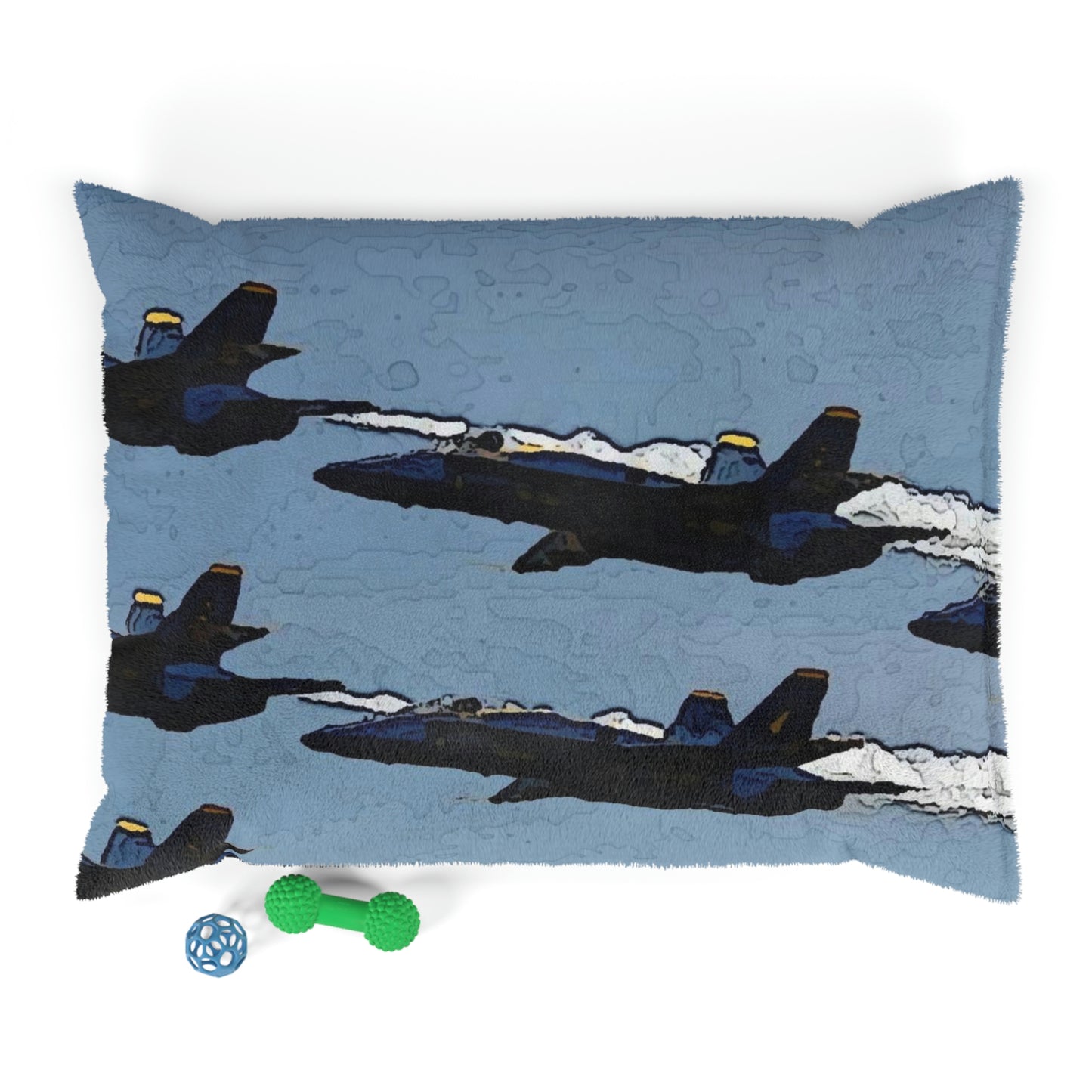 Pet Bed ... Seattle Seafair ..."Blue Angels Run Over Lake Washington" ... Circa Mid 1980's ... Dr FJ Holt ... Original Works ...