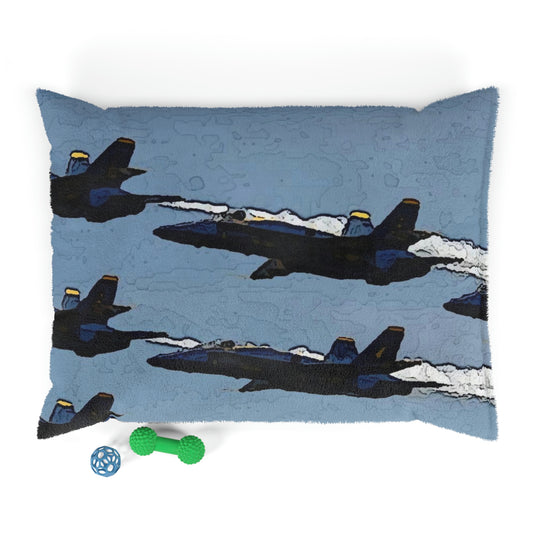 Pet Bed ... Seattle Seafair ..."Blue Angels Run Over Lake Washington" ... Circa Mid 1980's ... Dr FJ Holt ... Original Works ...