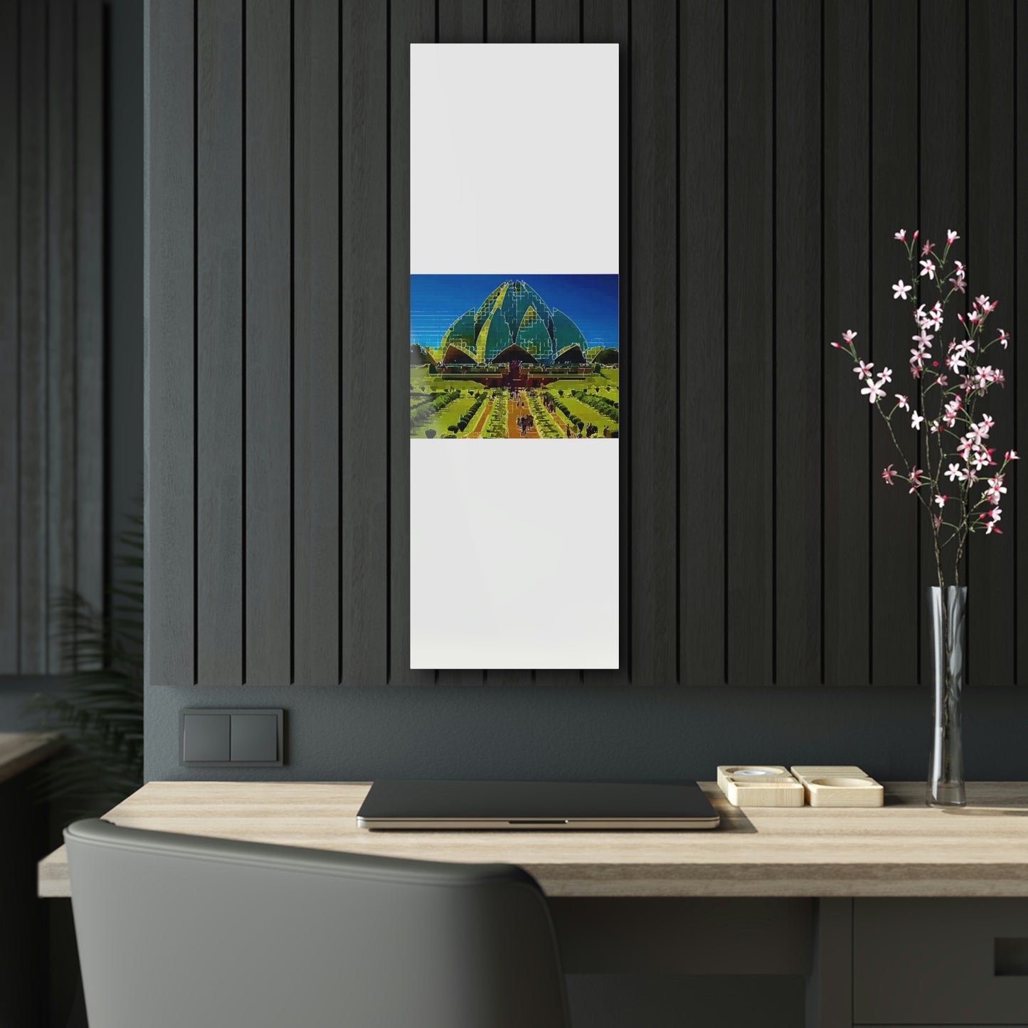 Acrylic Prints ... 'Bahai'i House-Of-Worship' ... "Lotus Temple: Delhi, India, 2008" ... Original Works ...