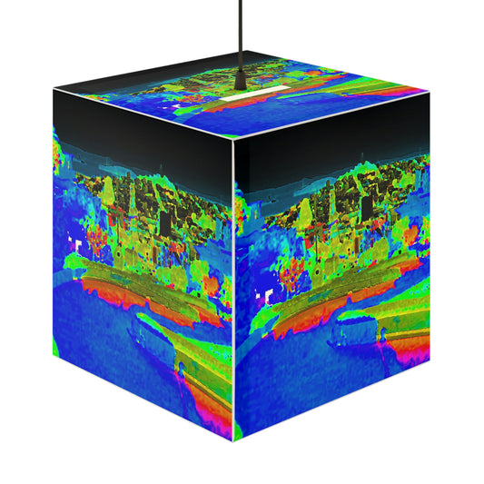 Light Cube Lamp ... "Lombard Street San Francisco, CA, USA" ... Family Archives 1970's ... Original Works ...
