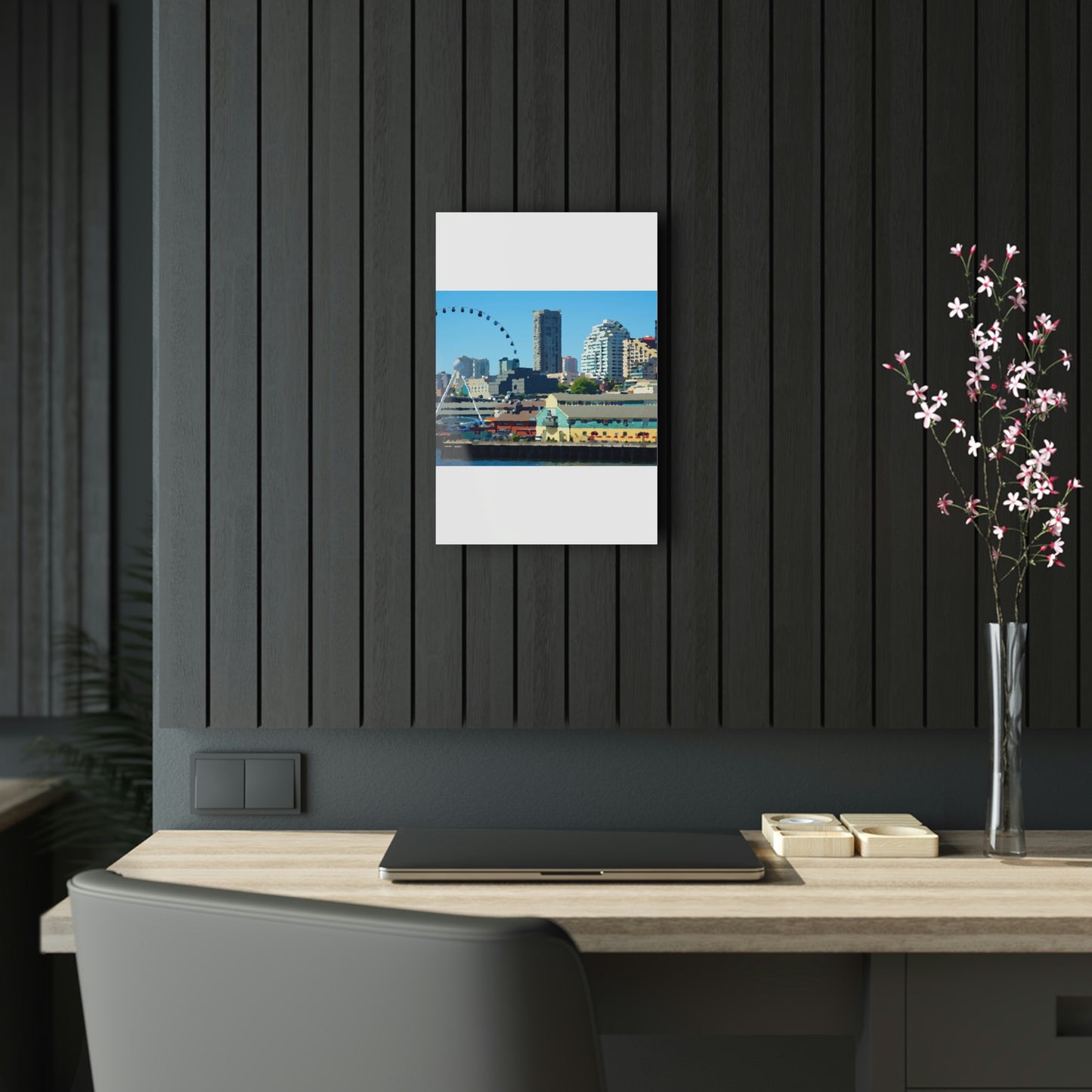 Acrylic Prints ... That Classic Wheel ... 'Seattle's Wheel' ... & Old Classic Waterside Vendors ...  'Family Archives' ... Original Works ...