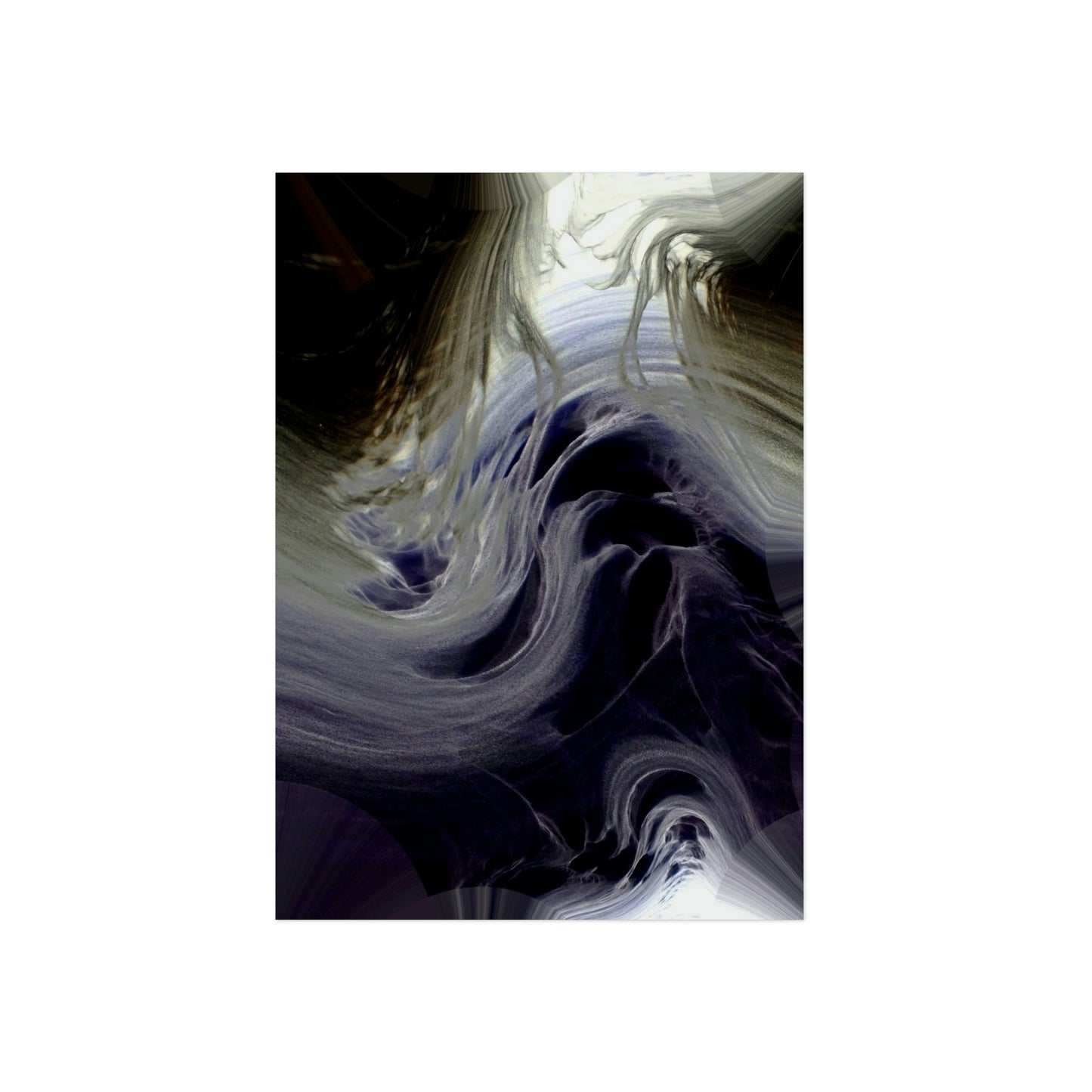 Aluminum Composite Panels ... "Icescape-Extraordinaire" ... February 2021: Central Idaho ... Original Works ...