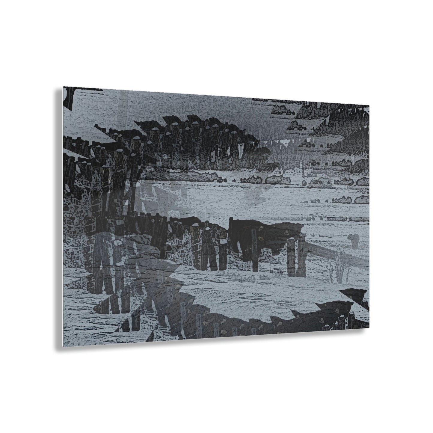 Acrylic Prints ... A Quiet Morning ... "Along The Red River & Nature Preserve Plateau" ... Jan23 ... Original Works ...