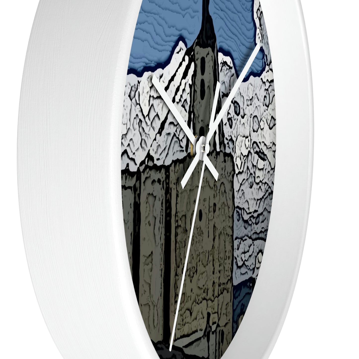 Wall clock ... "ICP: Idaho County Propane ... 'Production Facilities Grangeville, Idaho' ... "  Original Works: Rendering Time: 10 Hours ...