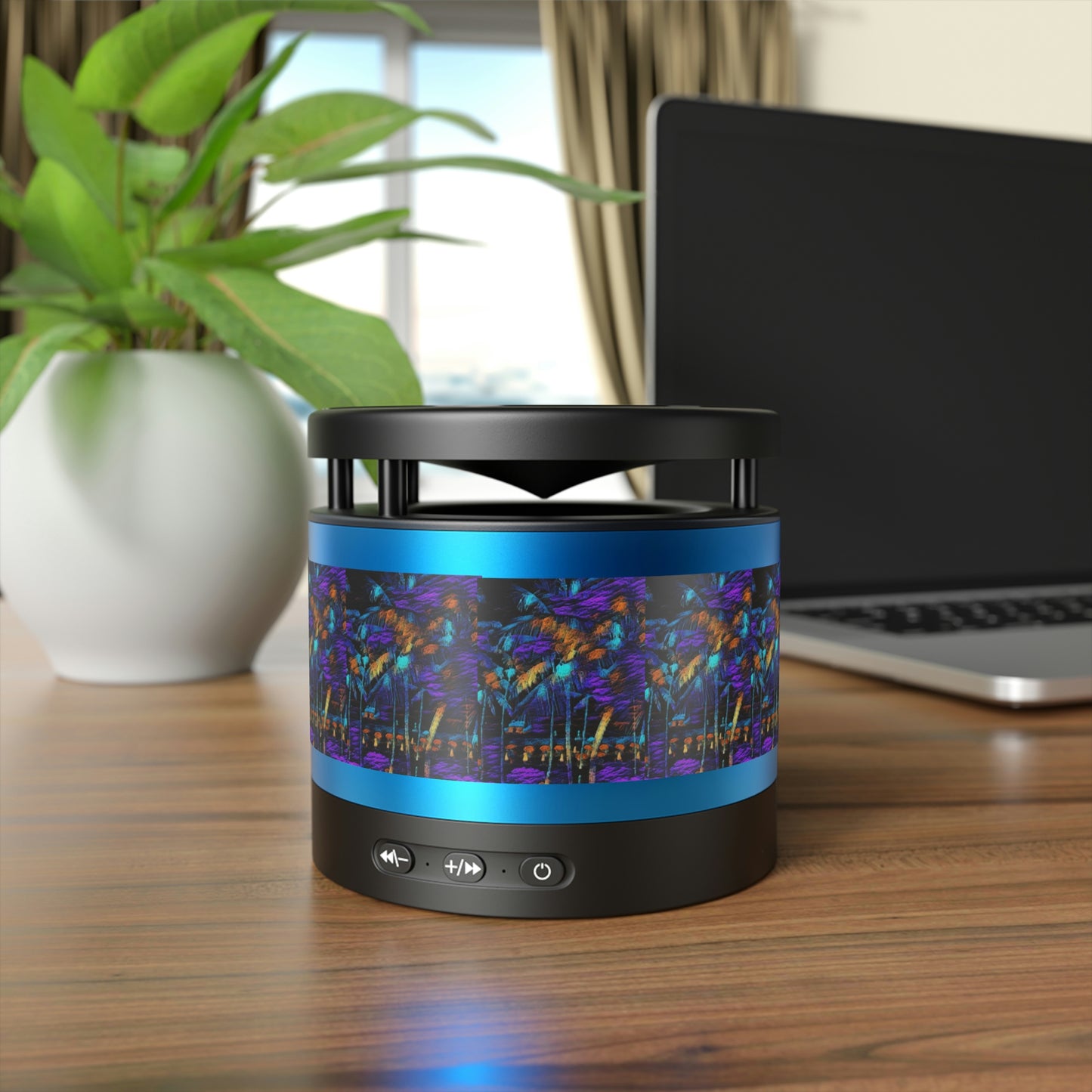 Metal Bluetooth Speaker and Wireless Charging Pad ... "The Royal Hawai'ian: Waikiki Beach_Beach" ... Honolulu, HI ... October 2014 (Halloween) ... Original Works ...