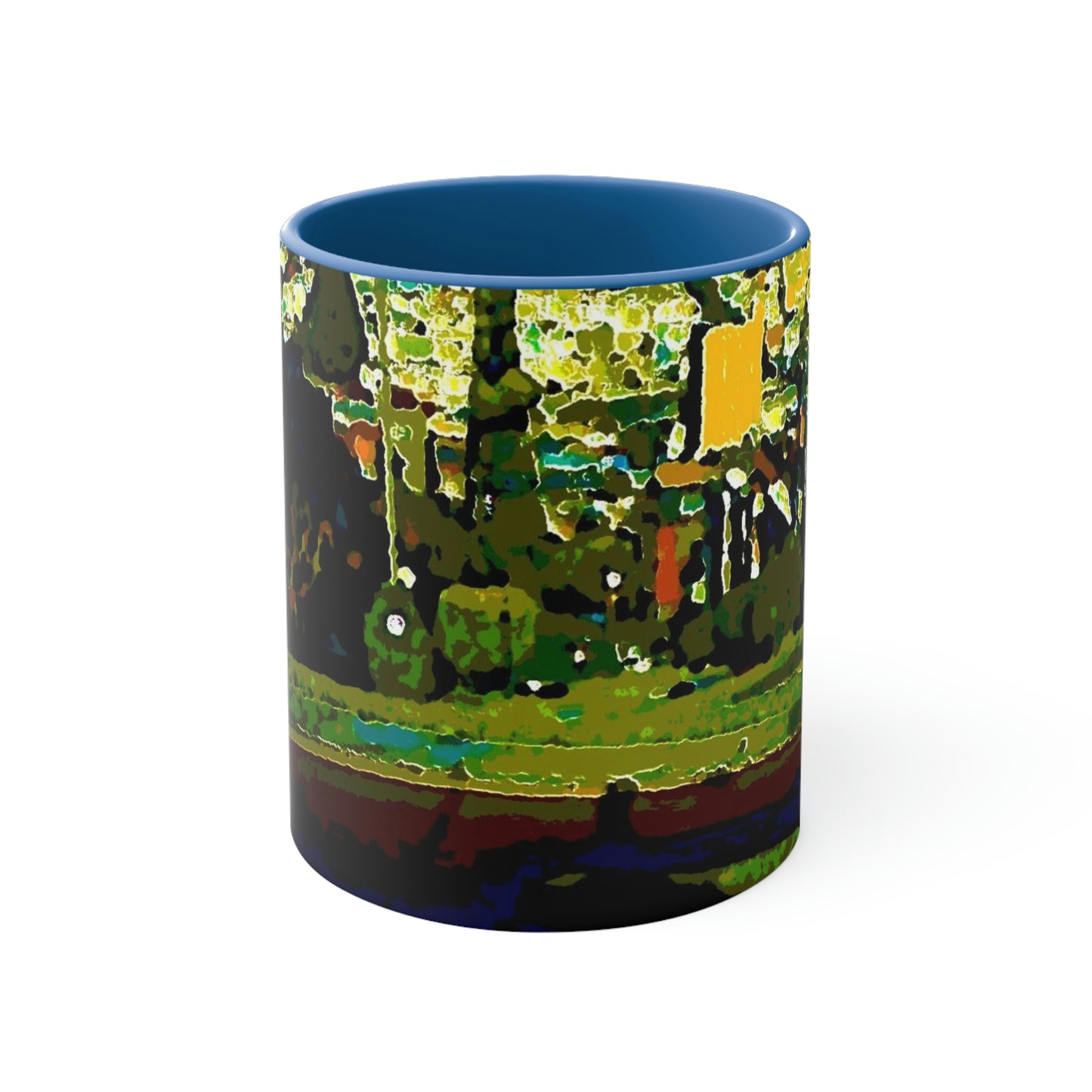 Accent Coffee Mug, 11oz ...  "Lombard Street San Francisco, CA, USA" ... Family Archives 1970's ... Original Works ...