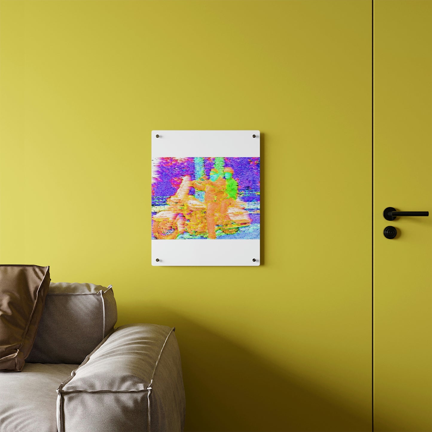 Acrylic Wall Art Panels ... "Hang On Babe ... Fuel Level's Low ... 'Gotta Hit The Juice For A Bit ... Expect 150mph For-A-Stretch'  " ... Original Works ...