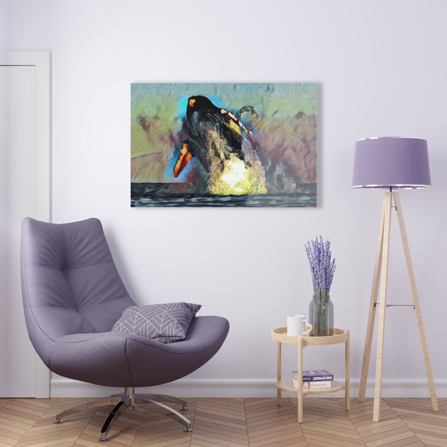 Acrylic Prints ... An Extraordinary Humpback Breach ... 'With Explosive Energy' ... Family Archives (KPH) ... Circa: 21st Century. Maui, HI ... Original Works ...