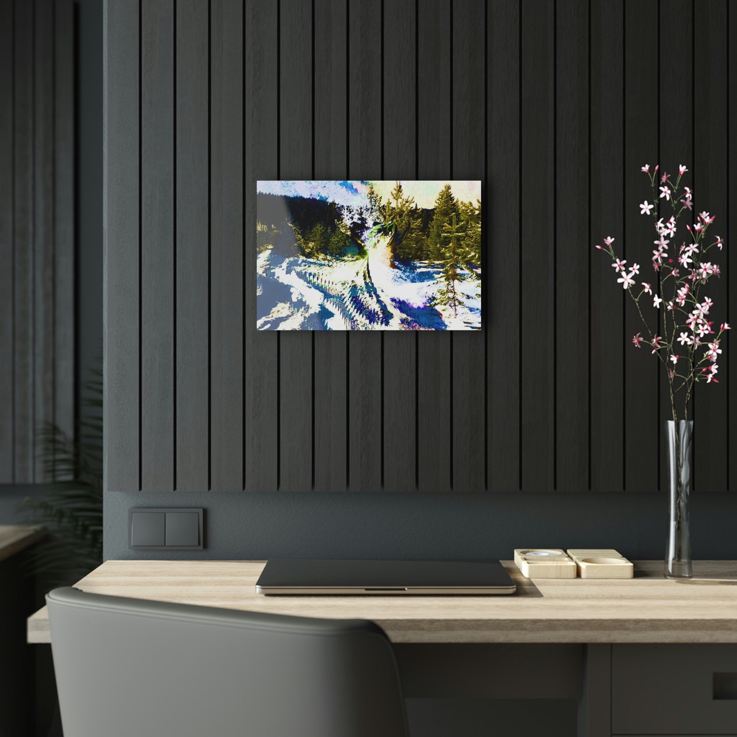 Acrylic Prints ... "No Time 'Like-Air-Time' ..." ... A True Master At His Craft ... December 2022, Rhett Creek, Idaho ... Original Works ...