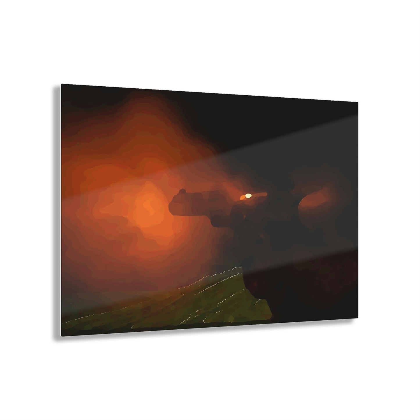 Acrylic Prints ... Ruger .357 Magnum Early-Morning-Target-Practice ... 'Circa April 2022' ... Original Works ...