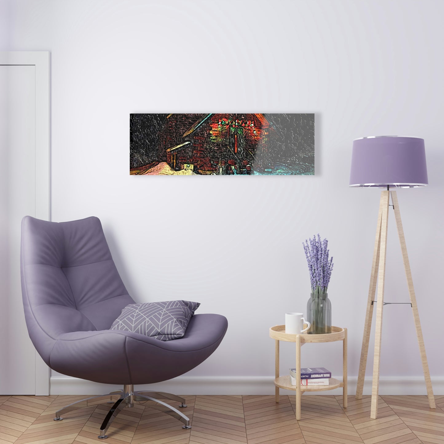 Acrylic Prints ... A Cold ... A Very Snowy ... "A Tranquil & Quiet Morning In Mountainous Central Idaho" ... Original Works ...