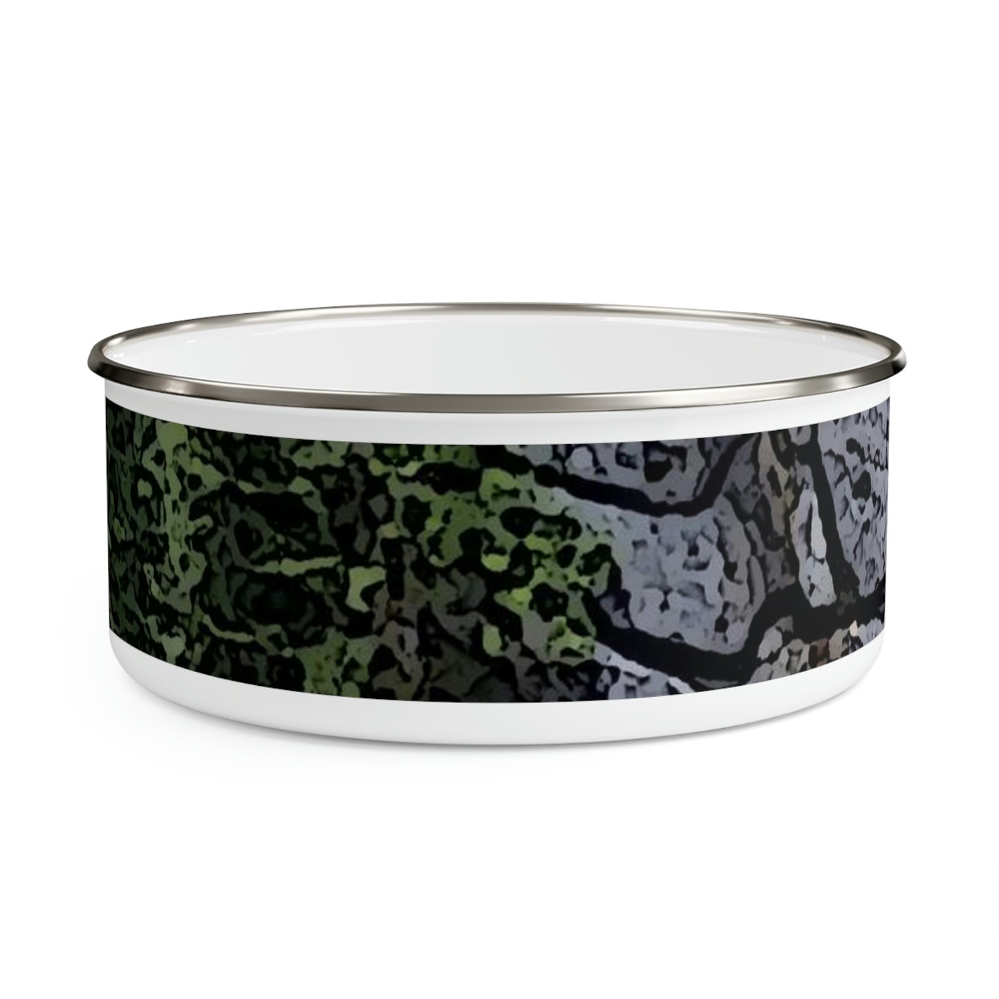 Enamel Bowl ..."I Am Innocent" ... Tricky-Dick Immortalized ... Nixon Rock: Along The River ... Central Idaho, Summer 2020 ... Original Works ...