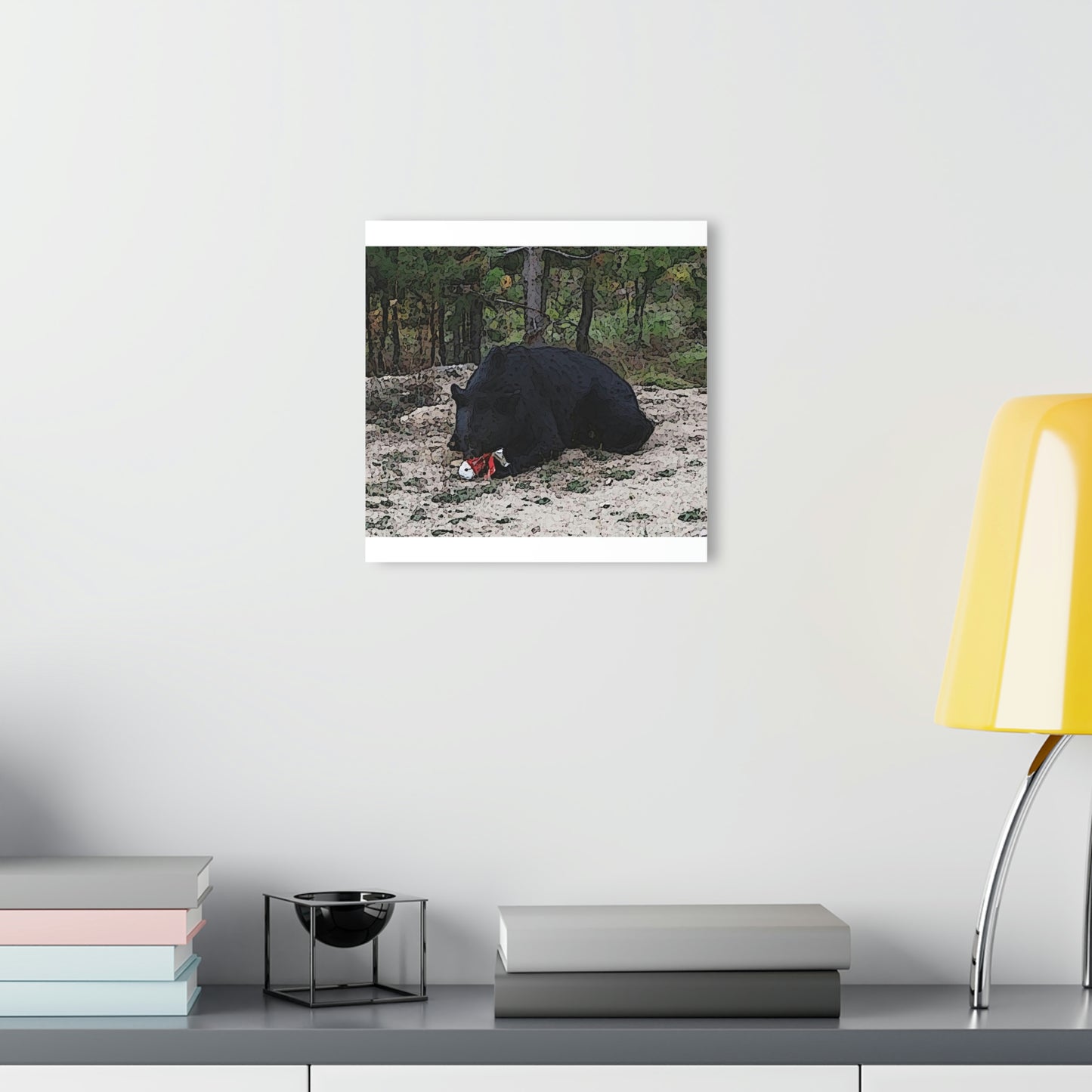 Acrylic Prints (French Cleat Hanging) ... RCY: "Rhett Creek Yogi ... '500 Lbs Of Autumn Season Hunger' ..."  ... September 2022 ... Central Idaho ... Original Works ...