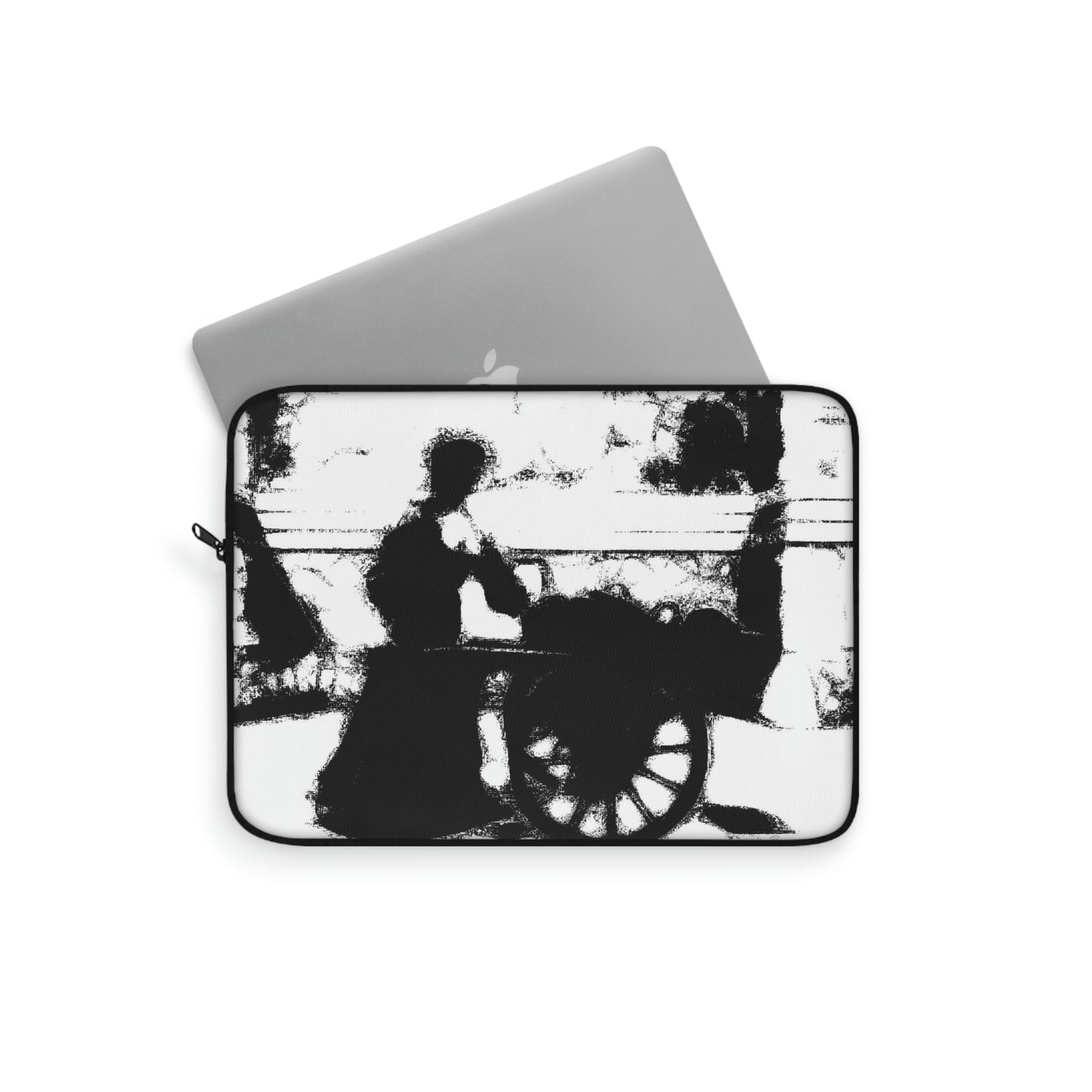 Laptop Sleeve ... Dublin's "Molly Malone Along Grafton Street" ... Cryin' Cockels & Muscles Alive-Alive-Oh ... Circa 2003 ... Original Works ...