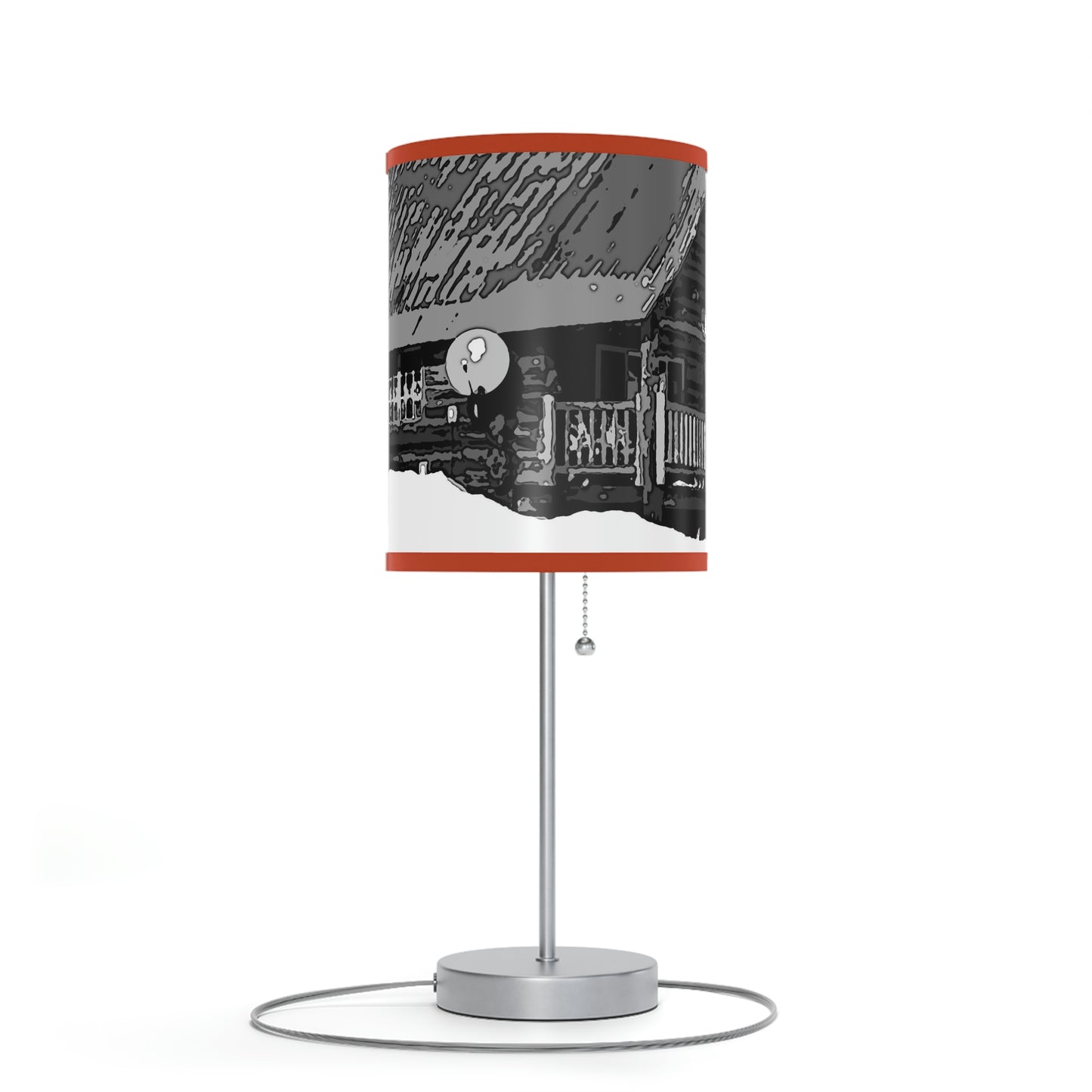 Lamp on a Stand, US|CA plug ... A Beautiful Lodge & Back-Country Outfitter In A Mountain Town ... 'Dixie, Idaho, November 2022' ... Original Works ...