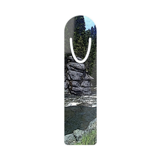 Bookmark ..."I Am Innocent" ... Tricky-Dick Immortalized ... Nixon Rock: Along The River ... Central Idaho, Summer 2020 ... Original Works ...