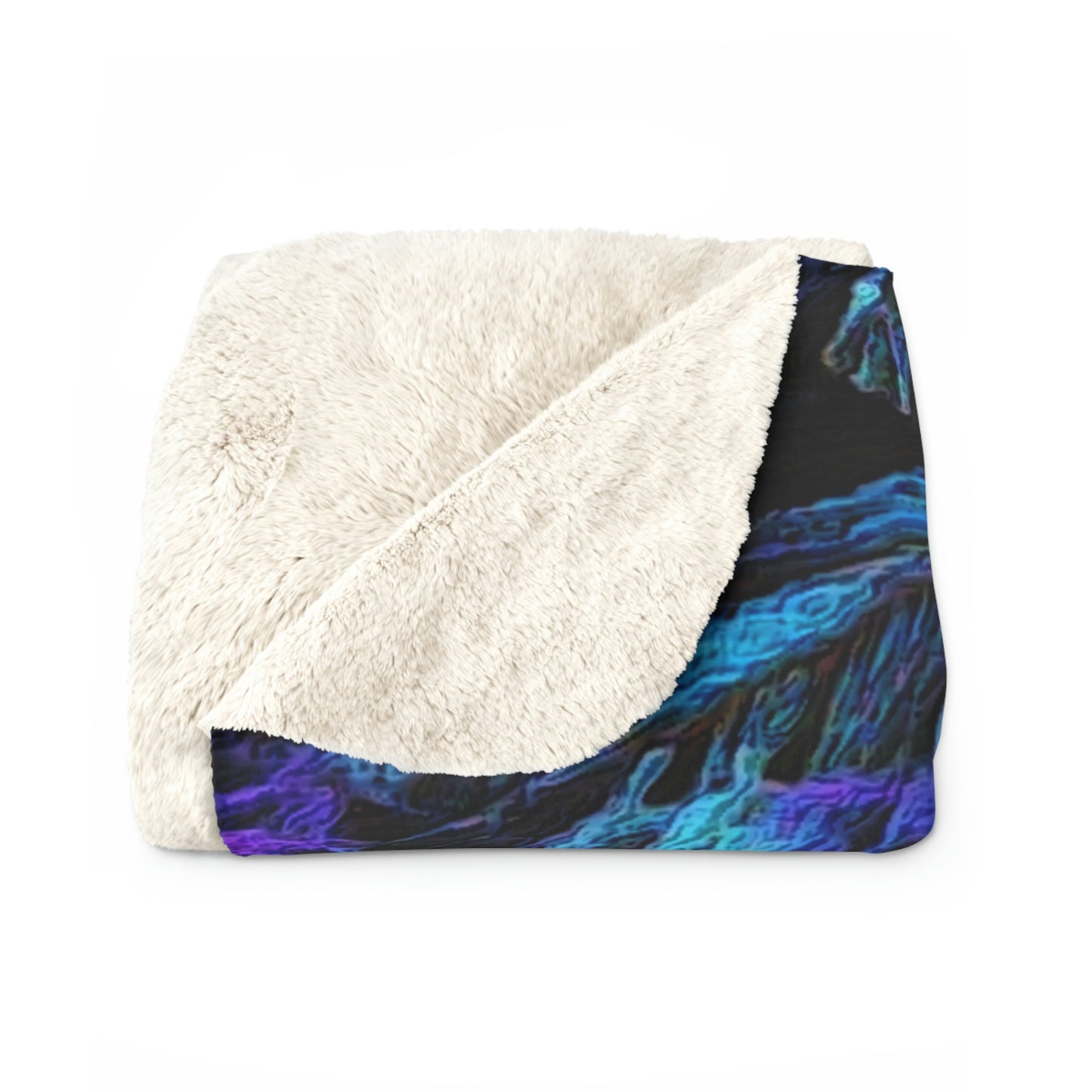 Sherpa Fleece Blanket ... "The Royal Hawai'ian: Waikiki Beach_Beach" ... Honolulu, HI ... October 2014 (Halloween) ... Original Works ...