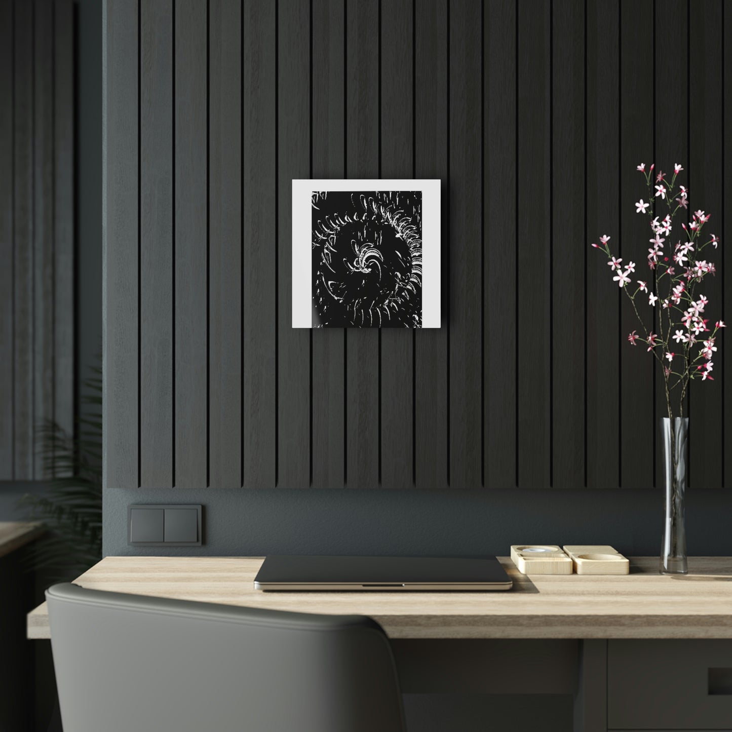 Acrylic Prints ... "Waning Moon" ... Central Idaho ... October 2022 ... Rendering Time: 22 Hours ... Original Works ...