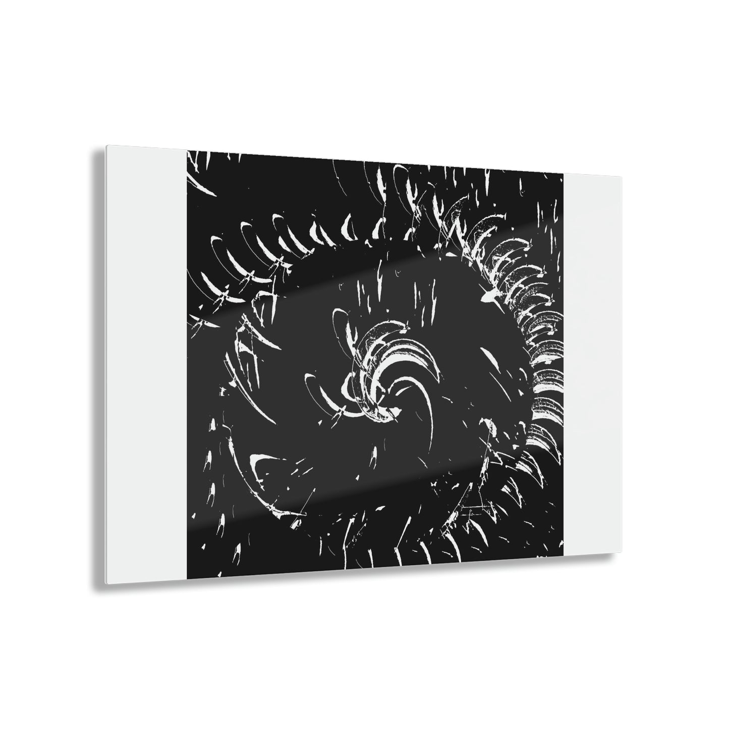 Acrylic Prints ... "Waning Moon" ... Central Idaho ... October 2022 ... Rendering Time: 22 Hours ... Original Works ...