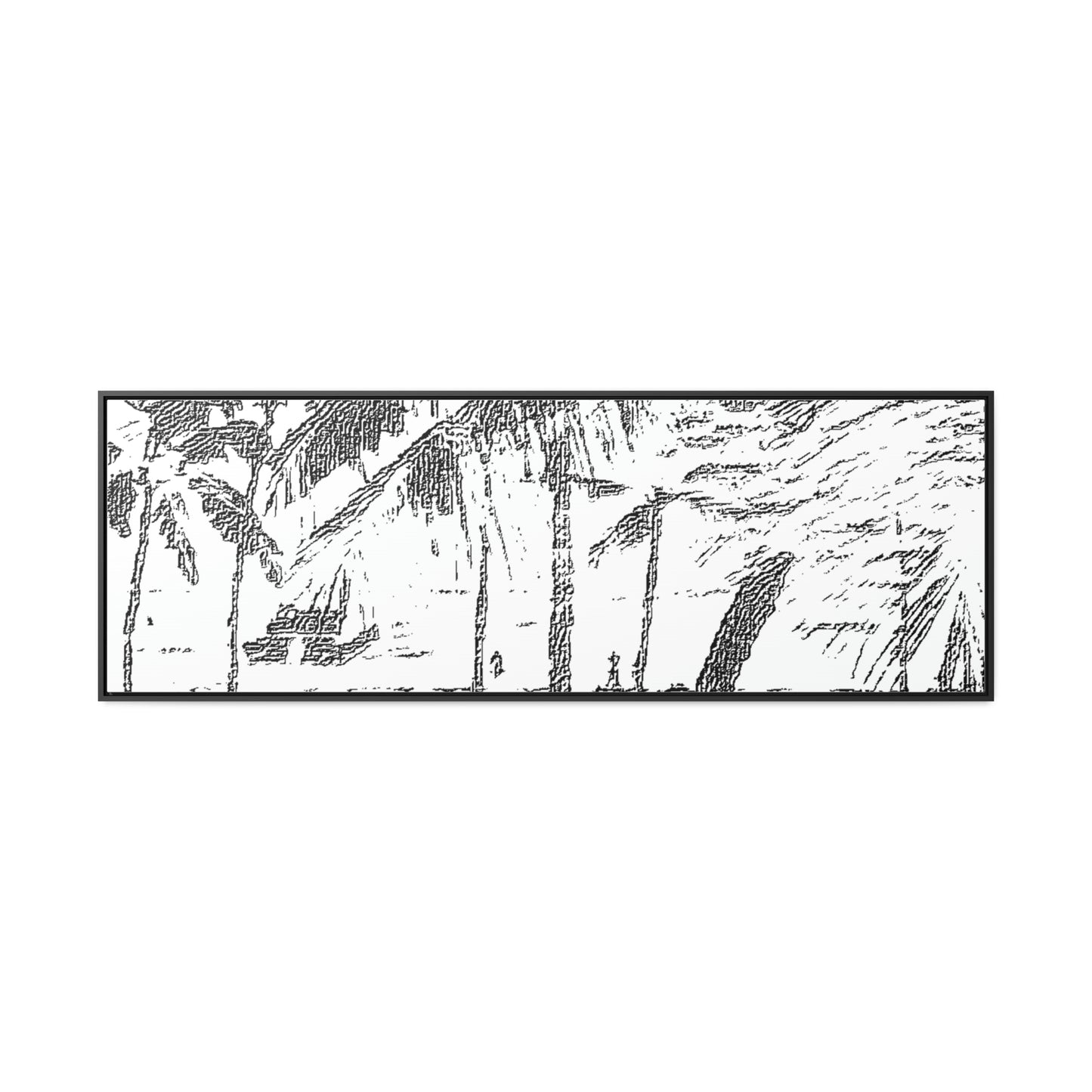 Gallery Canvas Wraps, Horizontal Frame ... "The Royal Hawai'ian: Waikiki Beach_Beach" ... Honolulu, HI ... Ocotber 2014 (Halloween) ... Original Works ...