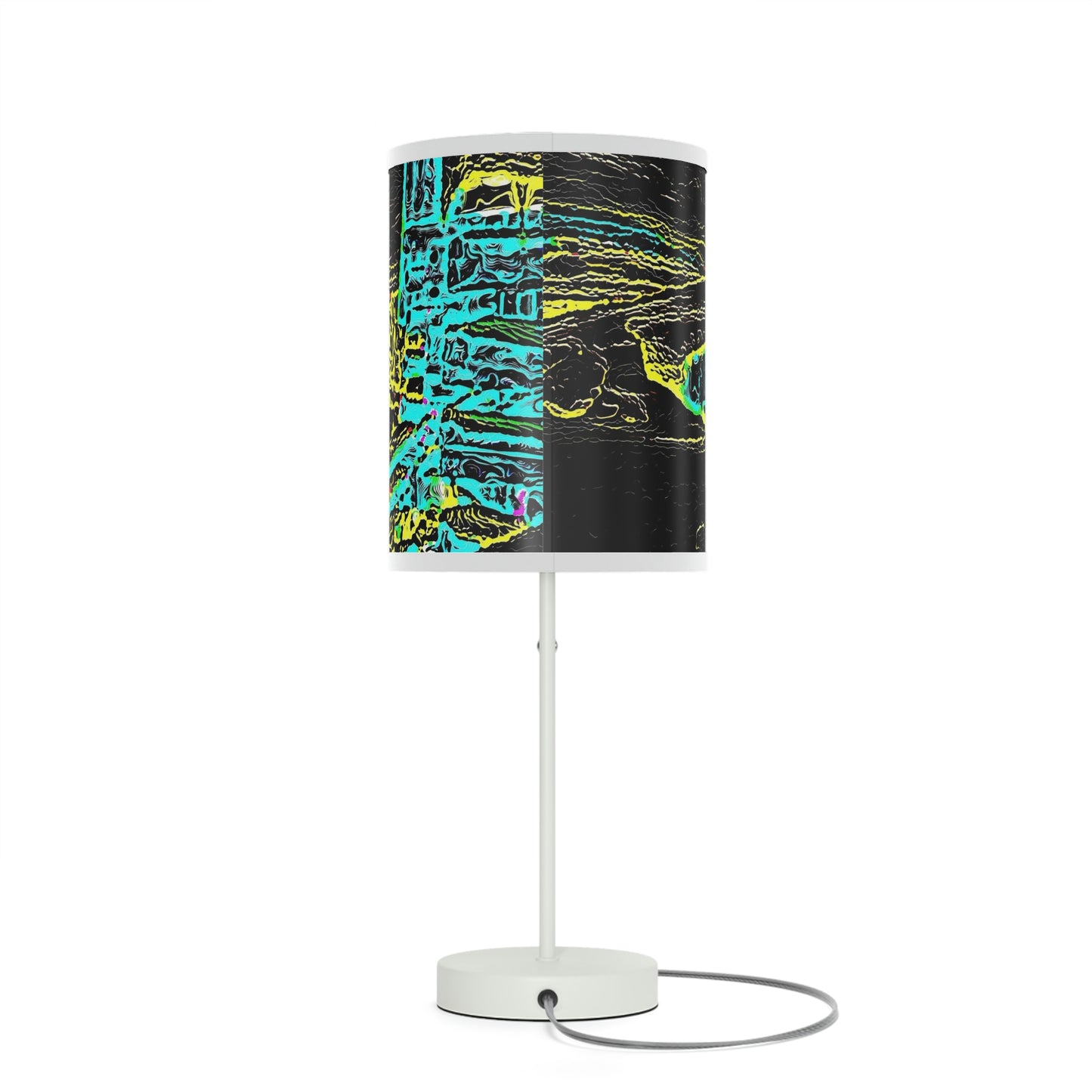 Lamp on a Stand, US|CA plug ... "Snow Vehicle In Snow Storm At-Rest" ... Circa 12Mar23 ... Central Idaho ... 18-Hours Rendering Time: Original Works ...