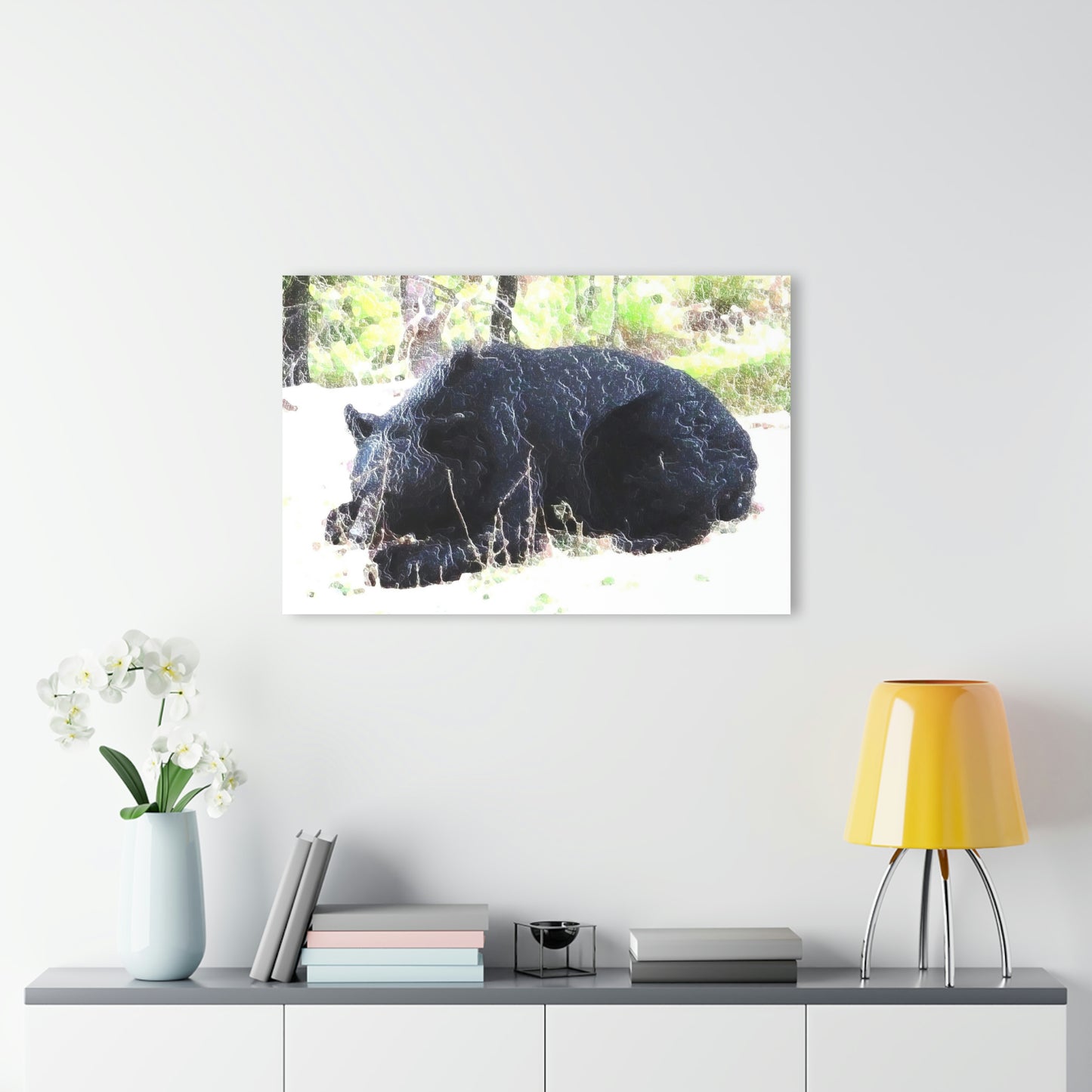 Acrylic Prints (French Cleat Hanging) ... RCY: "Rhett Creek Yogi ... '500 Lbs Of Autumn Season Hunger' ..."  ... September 2022 ... Central Idaho ... Original Works ...