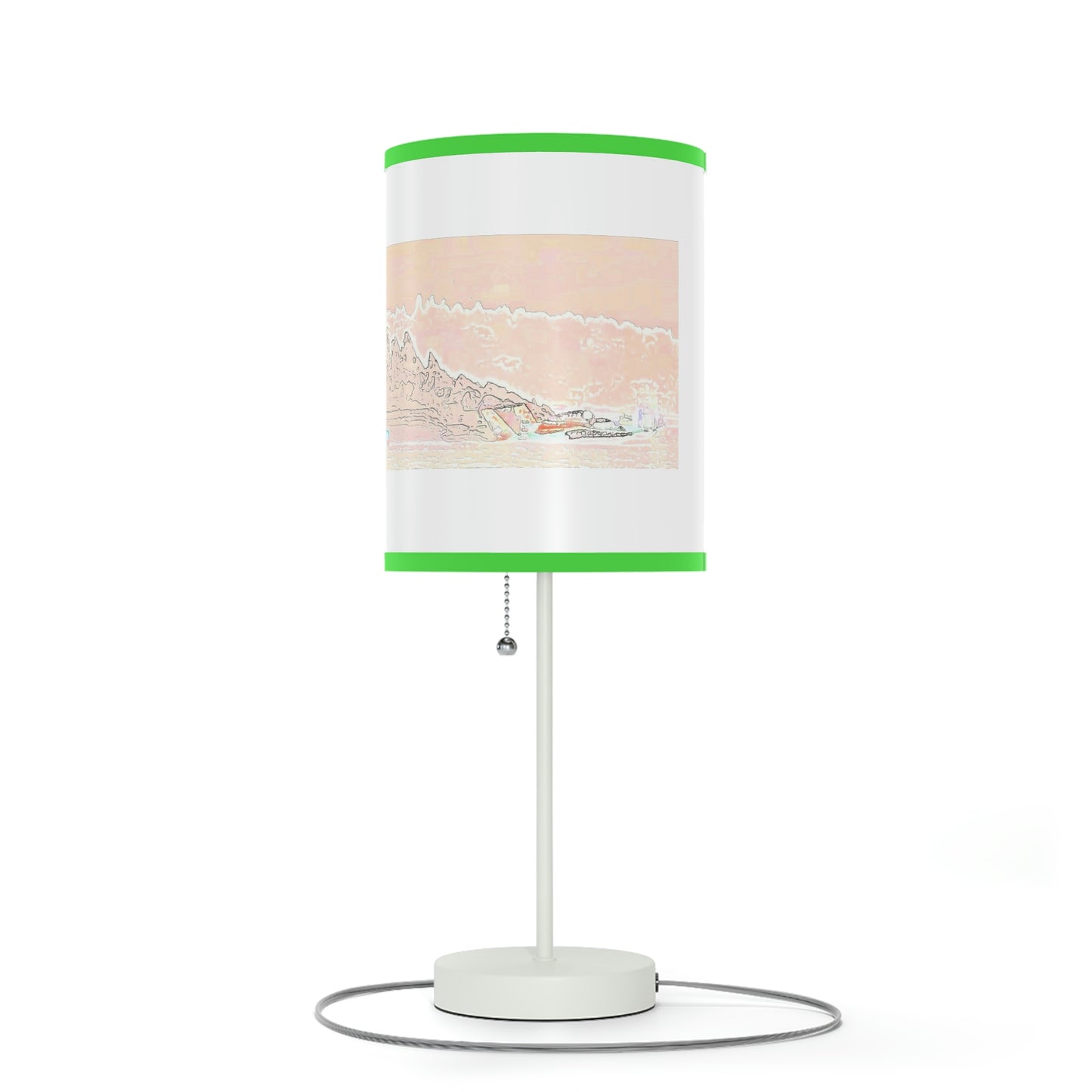 Lamp on a Stand, US|CA plug ... Seattle Columbia Cup On Lake Washington ... "Dave Wilcox Heads For The Win" ... Associate Gift-Photo ... Original Works ...