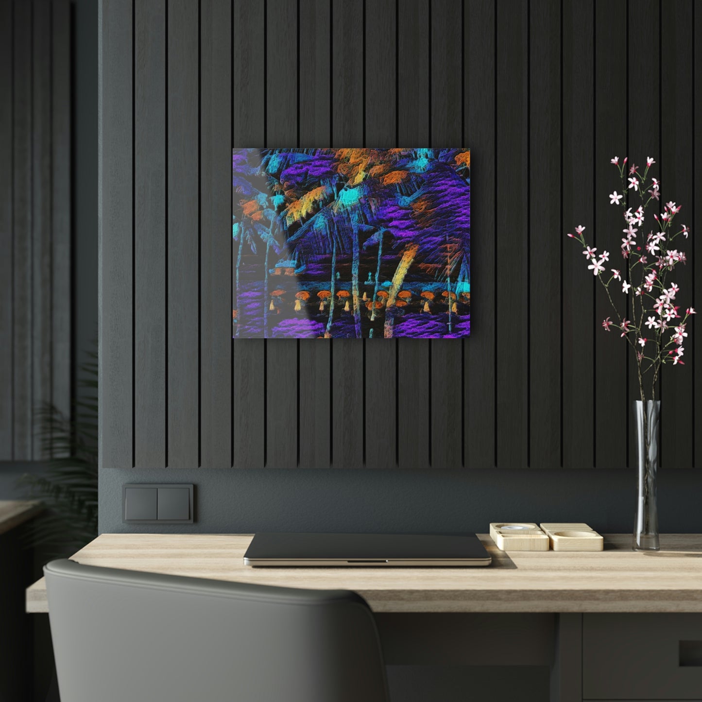Acrylic Prints ... "The Royal Hawai'ian: Waikiki Beach_Beach" ... Honolulu, HI ... Ocotber 2014 (Halloween) ... Original Works ...